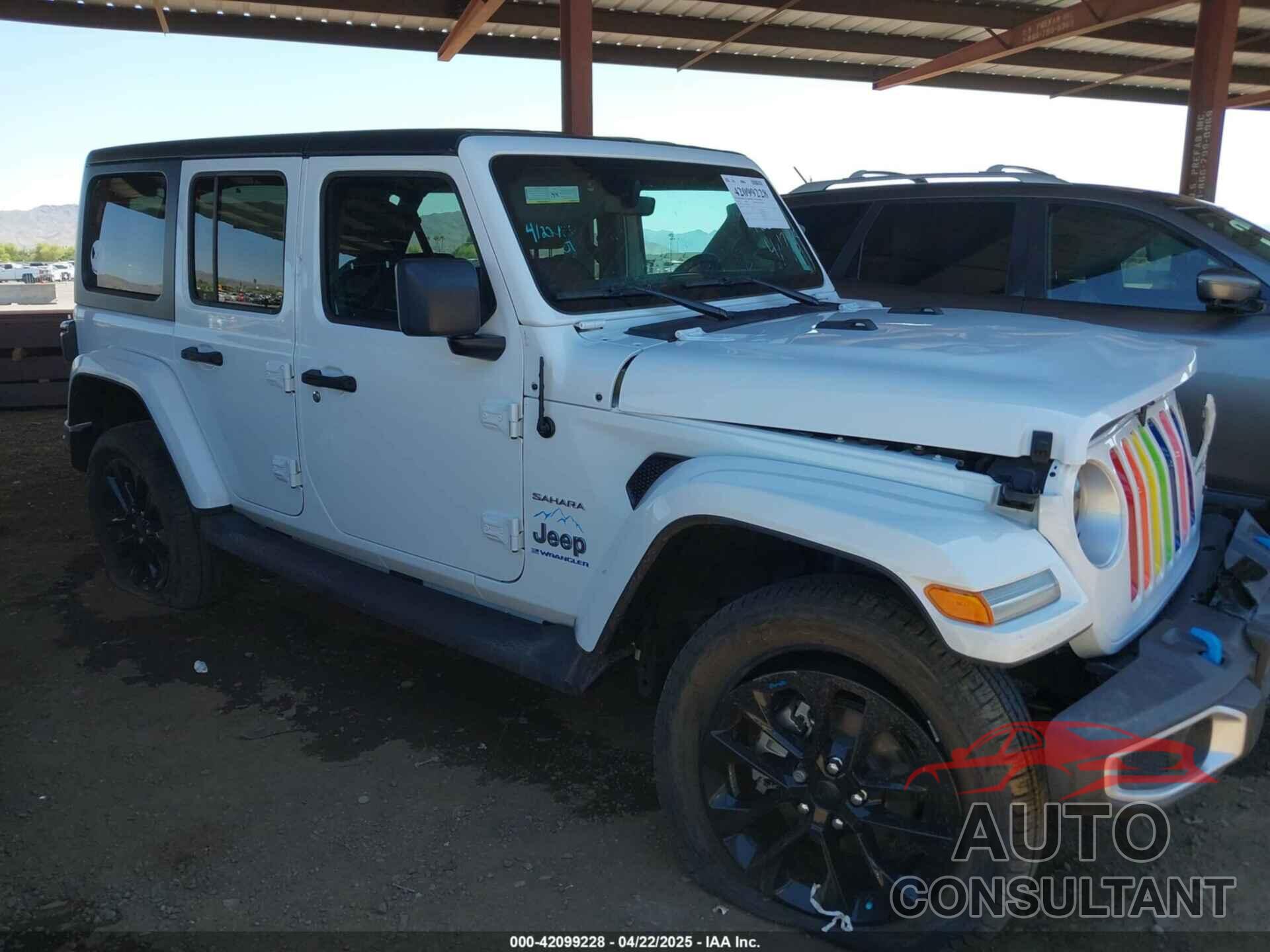 JEEP WRANGLER 4XE 2023 - 1C4JJXP66PW605202