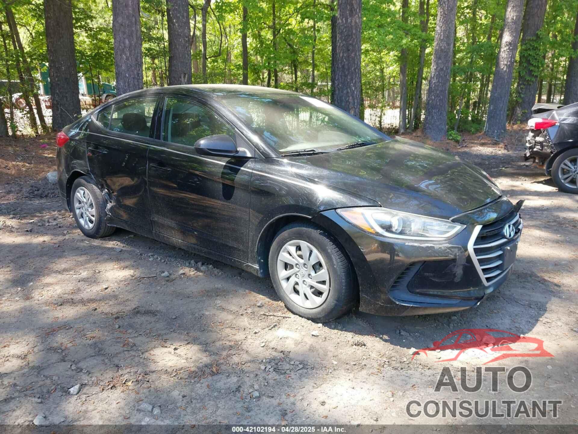 HYUNDAI ELANTRA 2017 - 5NPD74LF6HH050596