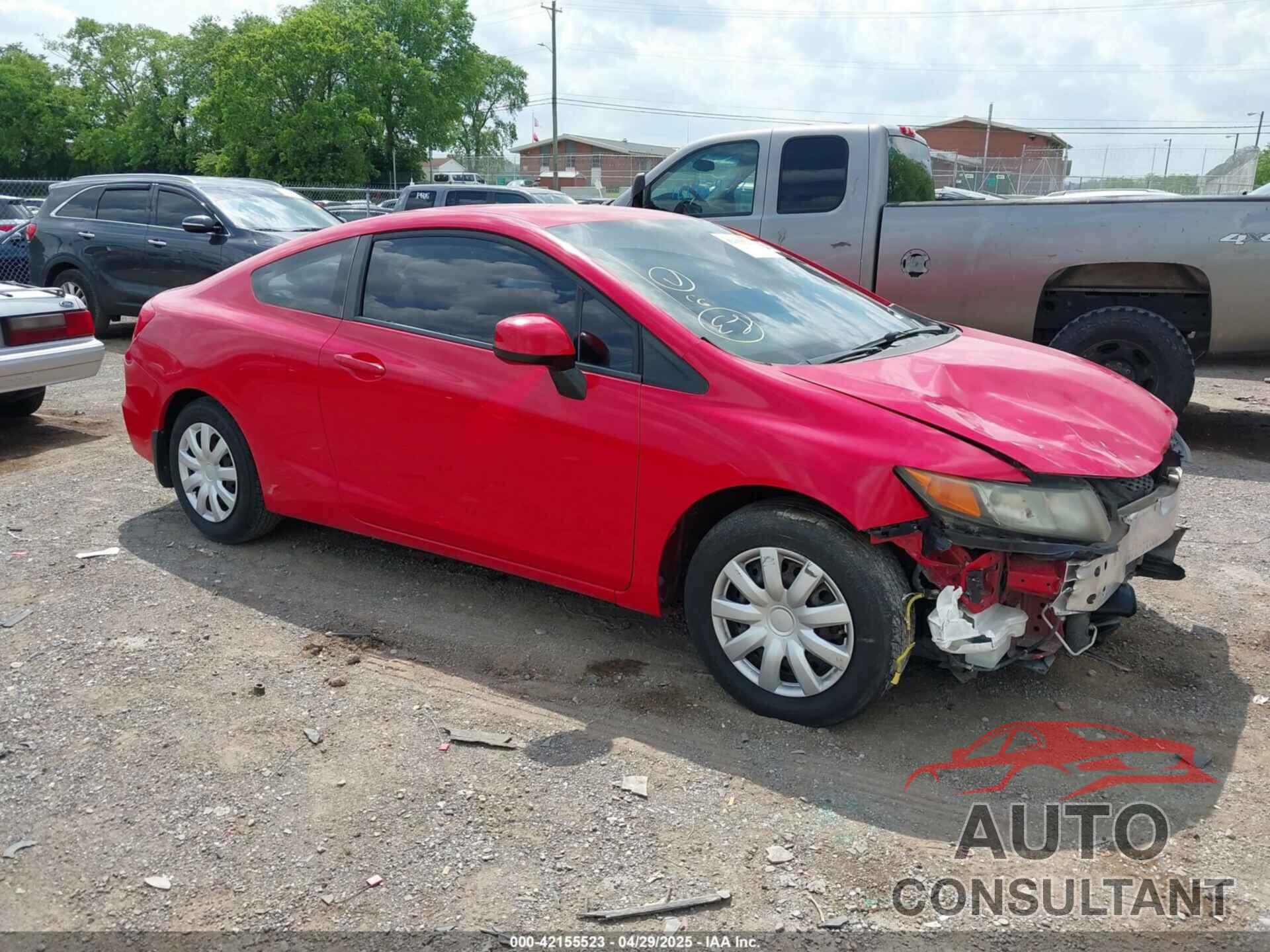 HONDA CIVIC 2012 - 2HGFG3B54CH520915