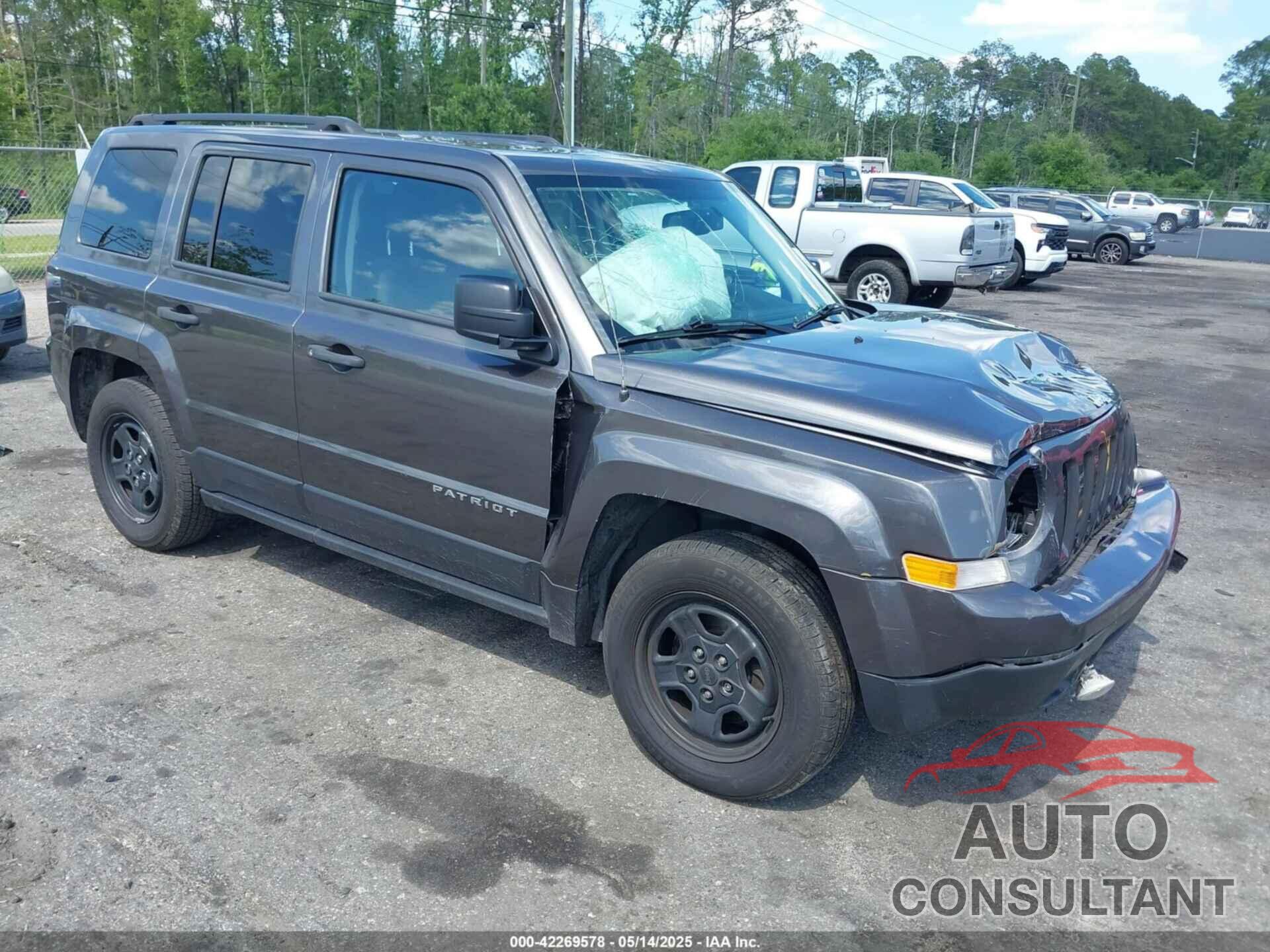 JEEP PATRIOT 2016 - 1C4NJPBA8GD642826