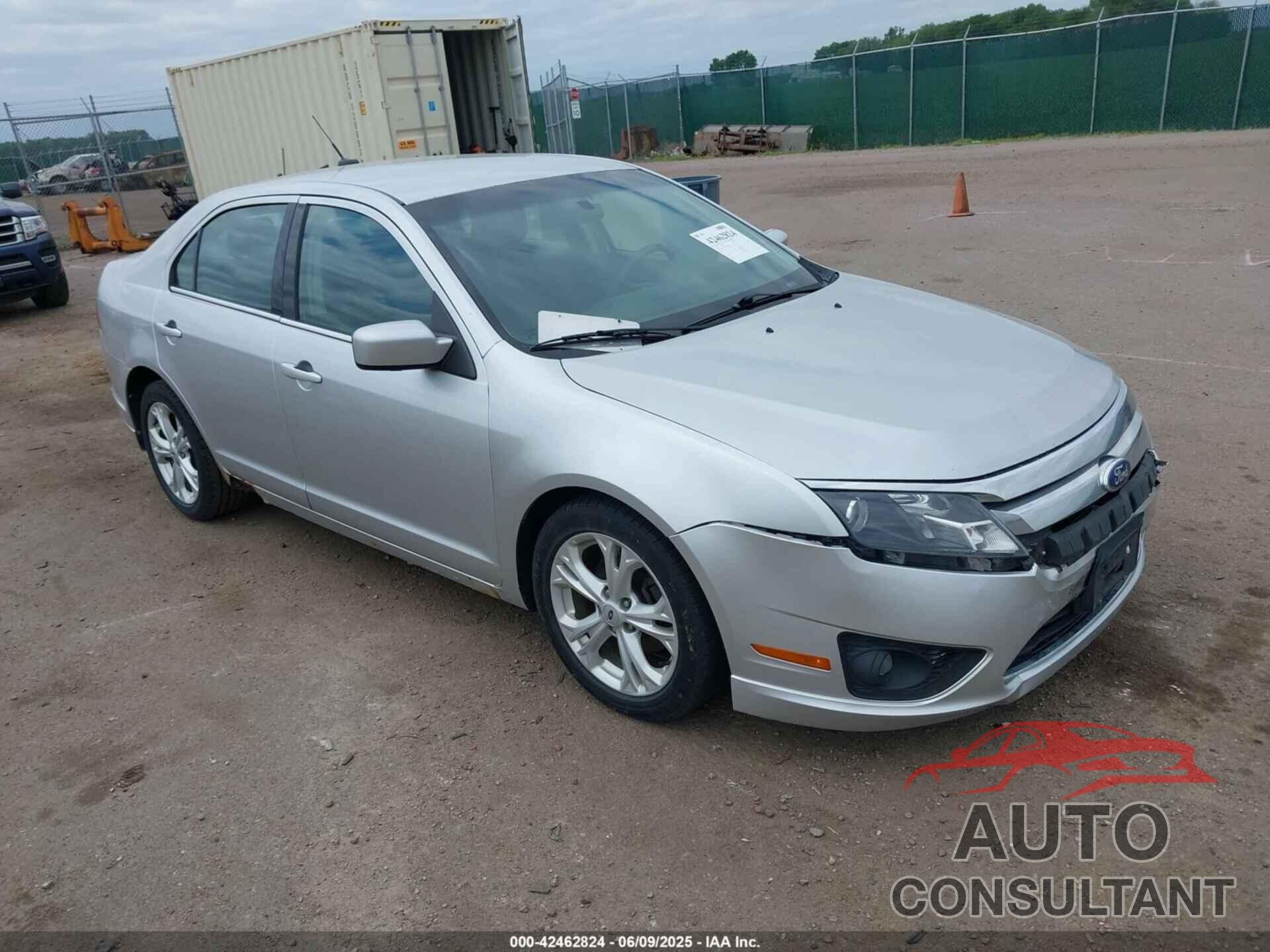 FORD FUSION 2012 - 3FAHP0HA7CR125728