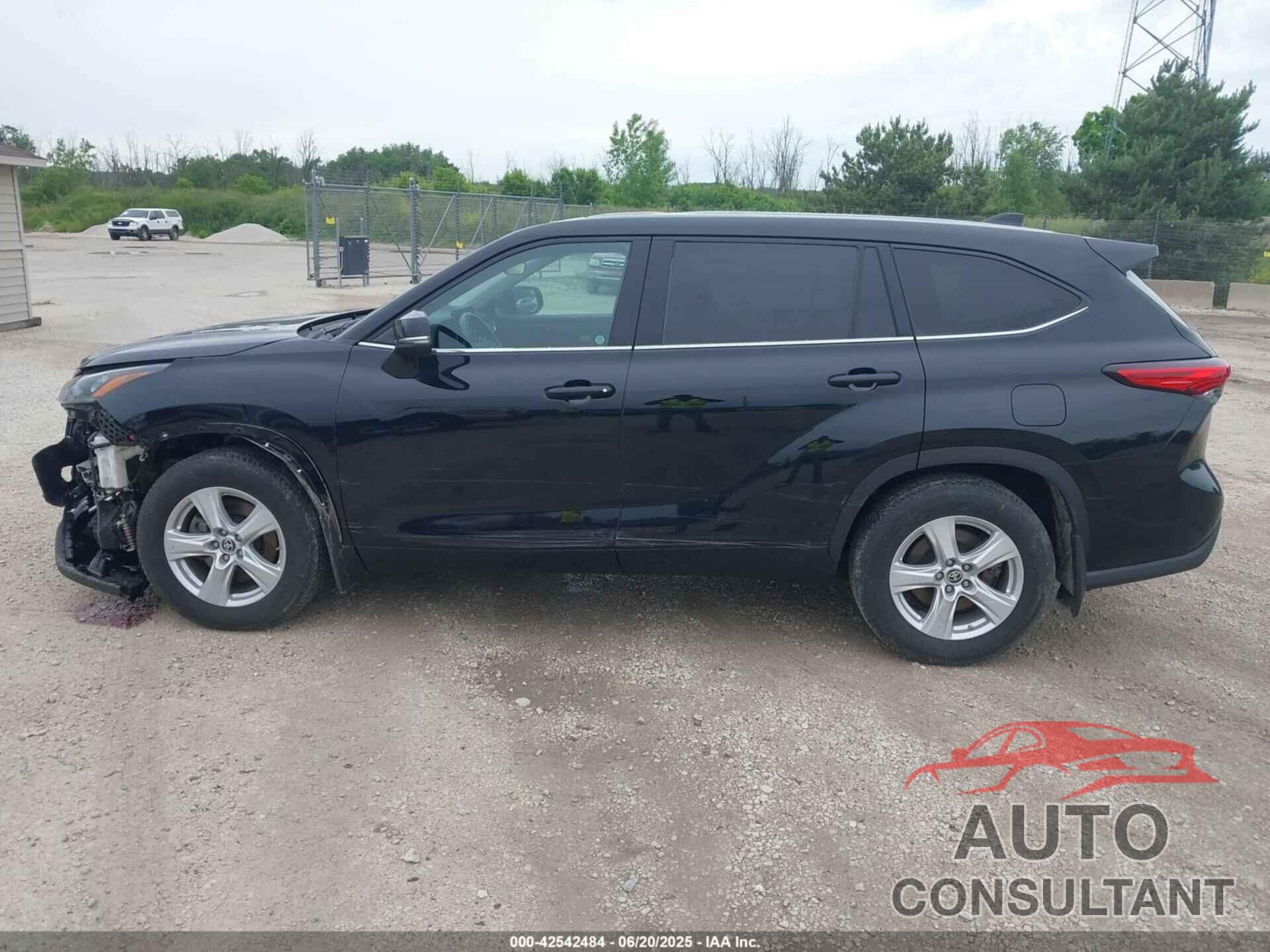TOYOTA HIGHLANDER 2020 - 5TDBZRBH1LS507559