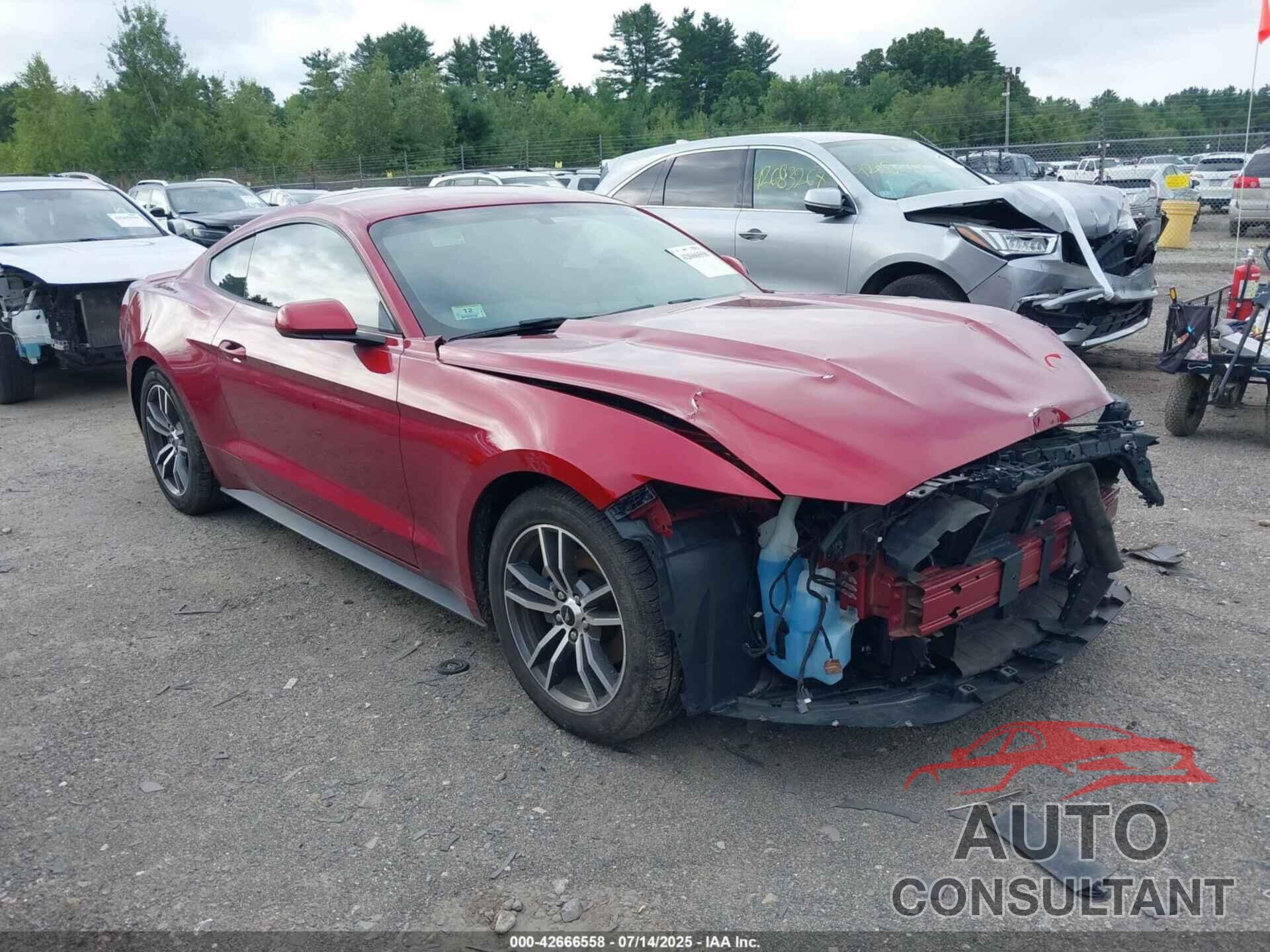 FORD MUSTANG 2017 - 1FA6P8TH7H5280347
