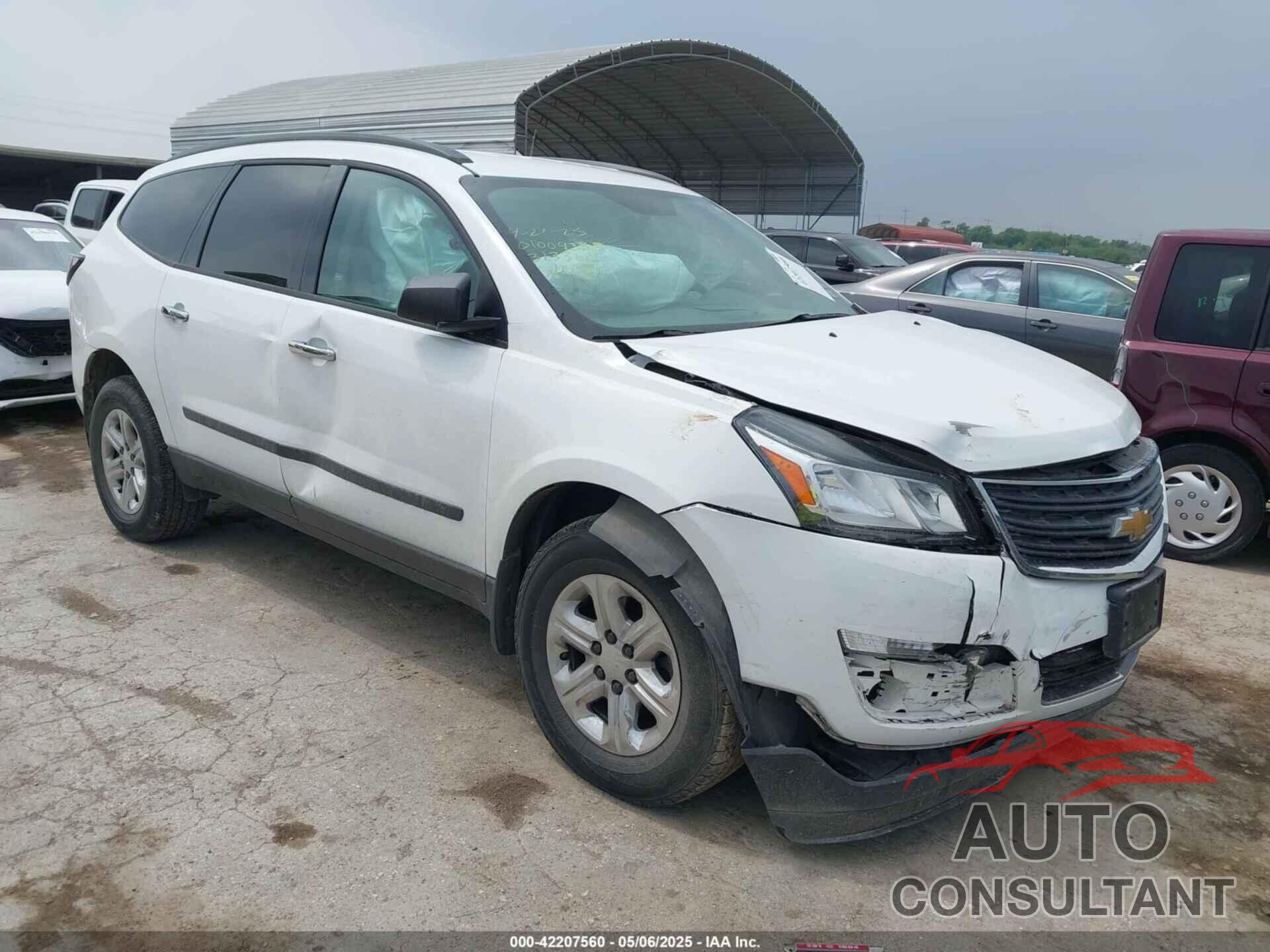 CHEVROLET TRAVERSE 2016 - 1GNKRFED7GJ313362
