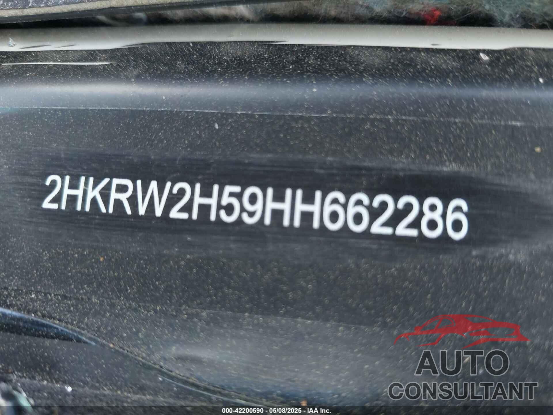 HONDA CR-V 2017 - 2HKRW2H59HH662286