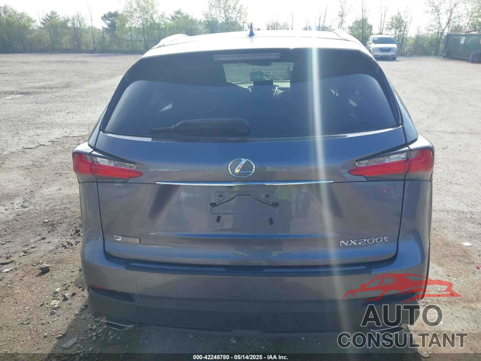 LEXUS NX 200T 2017 - JTJBARBZ8H2110121