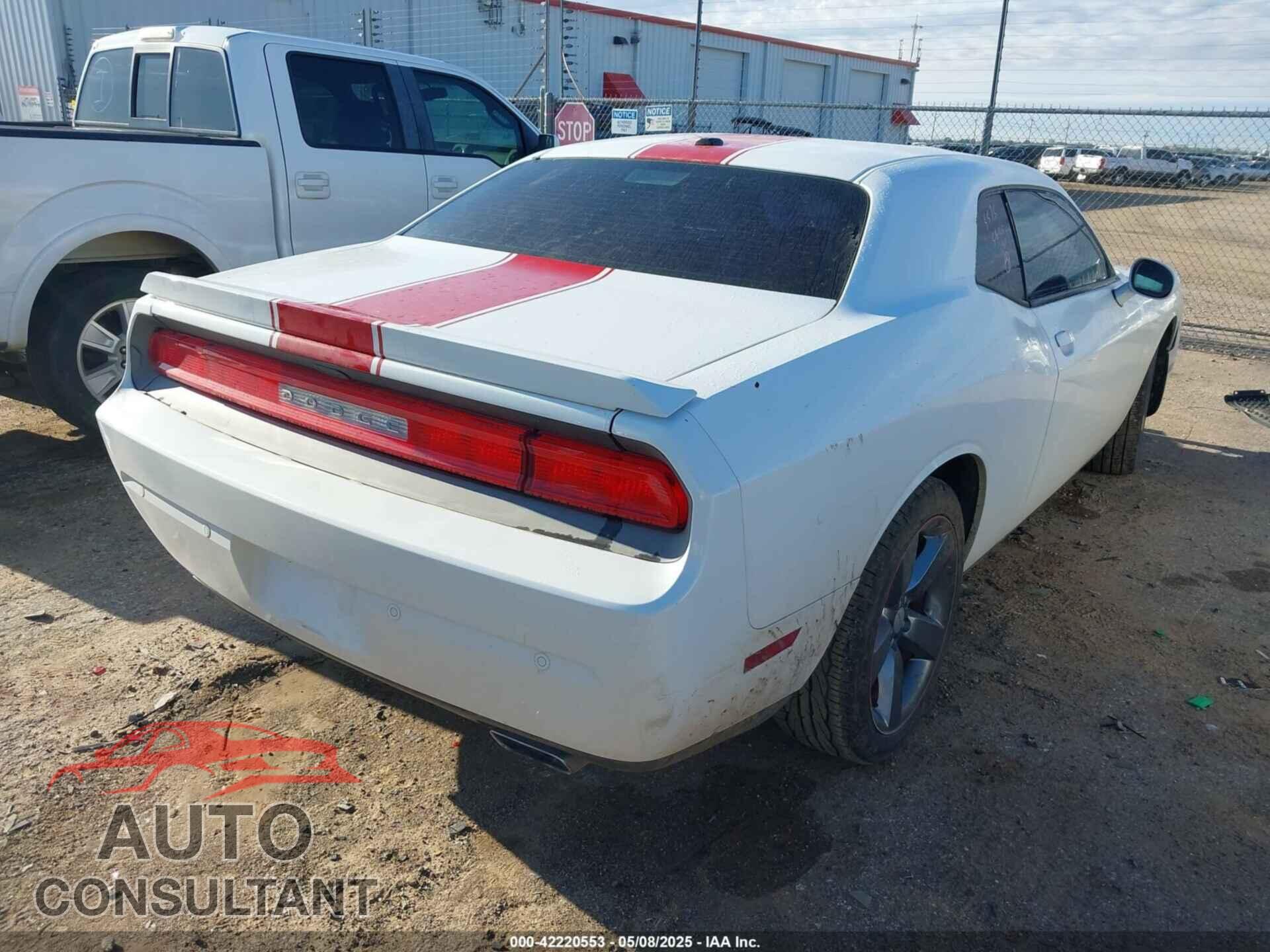 DODGE CHALLENGER 2013 - 2C3CDYAG7DH729050