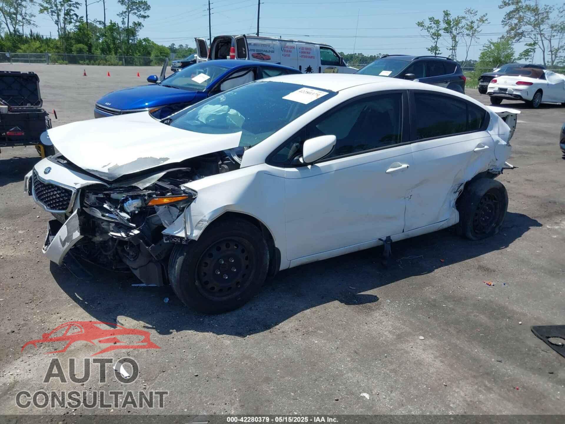 KIA FORTE 2017 - 3KPFL4A78HE076458