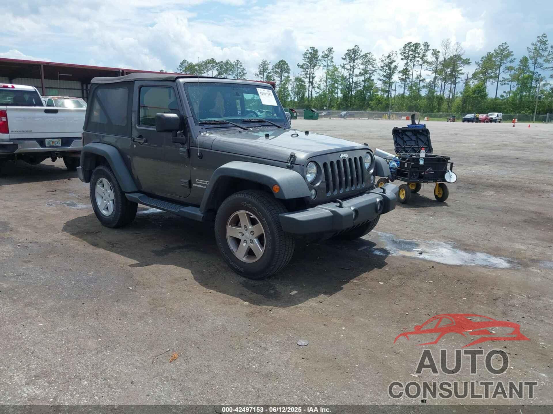 JEEP WRANGLER 2016 - 1C4AJWAGXGL258874
