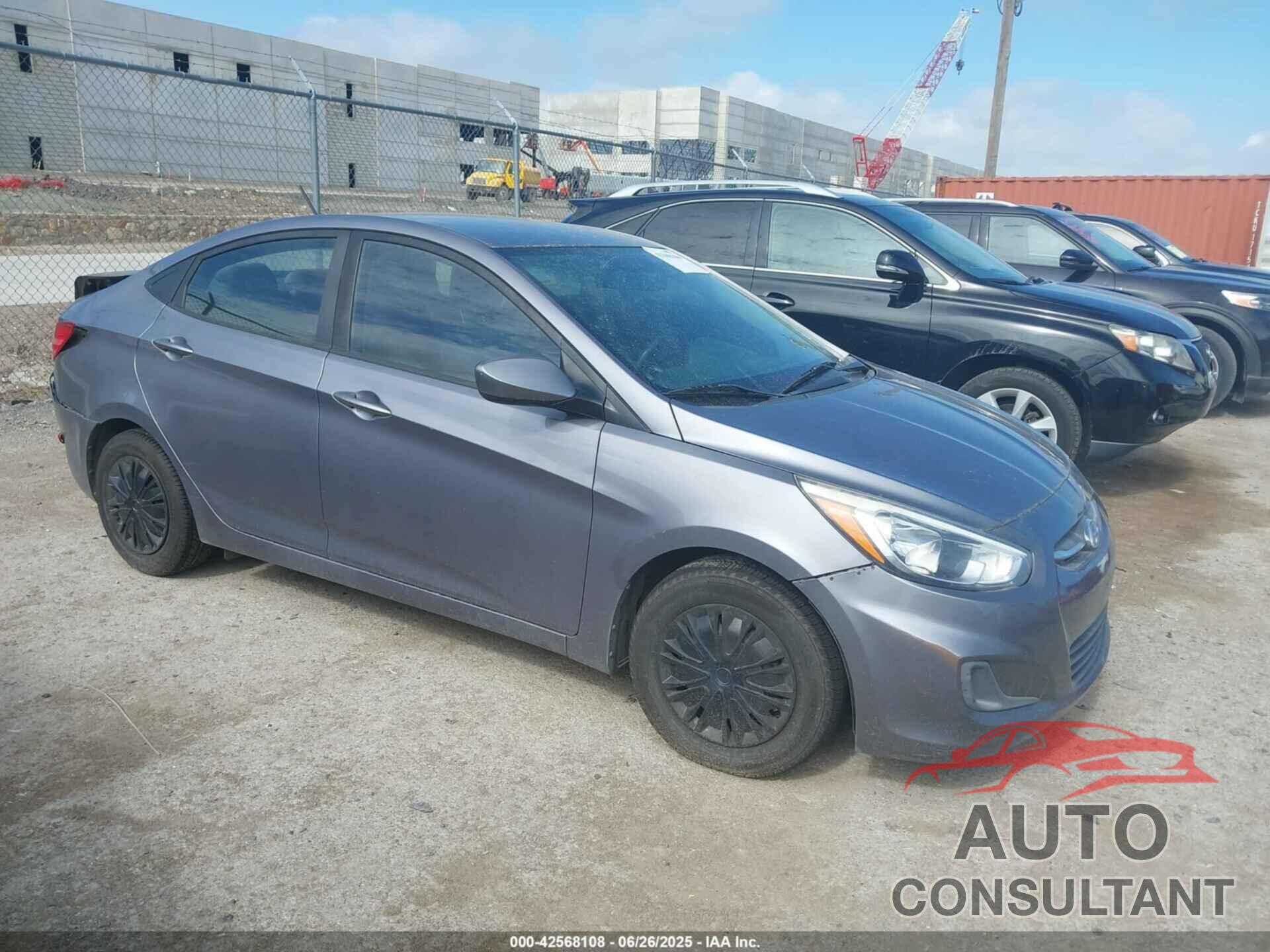 HYUNDAI ACCENT 2016 - KMHCT4AE7GU104201