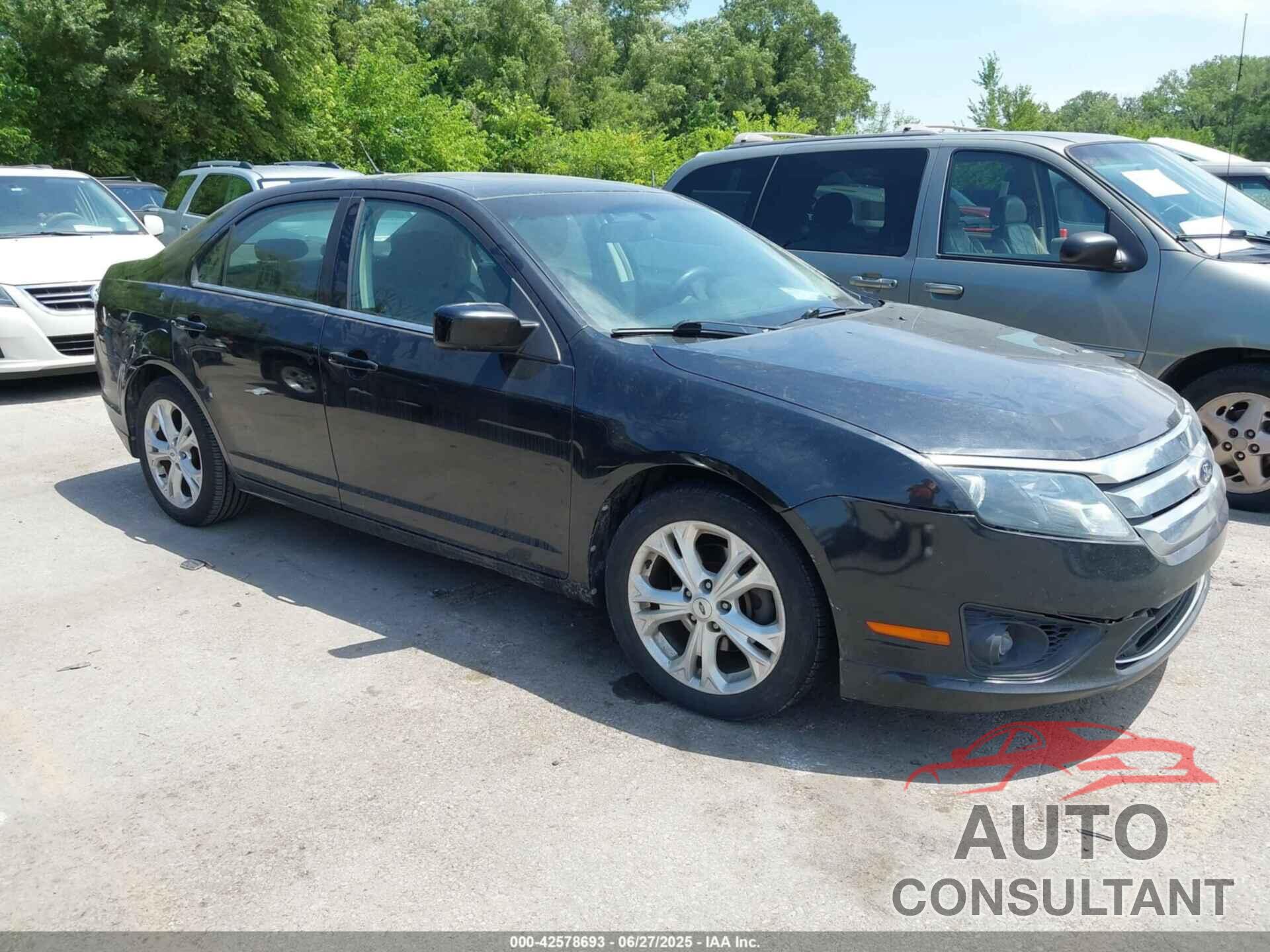 FORD FUSION 2012 - 3FAHP0HA6CR377017