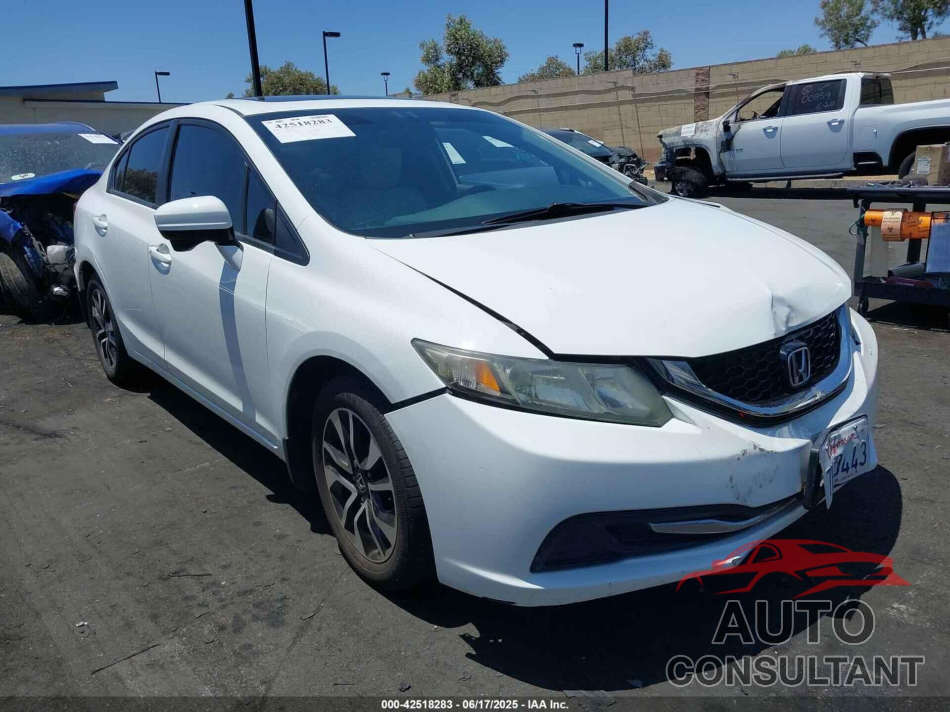HONDA CIVIC 2014 - 19XFB2F8XEE271207