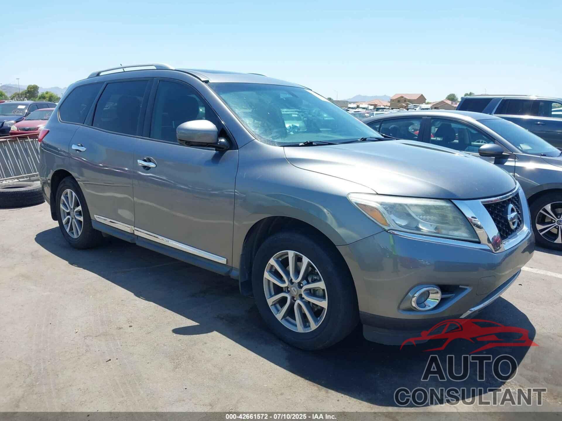 NISSAN PATHFINDER 2015 - 5N1AR2MNXFC699832