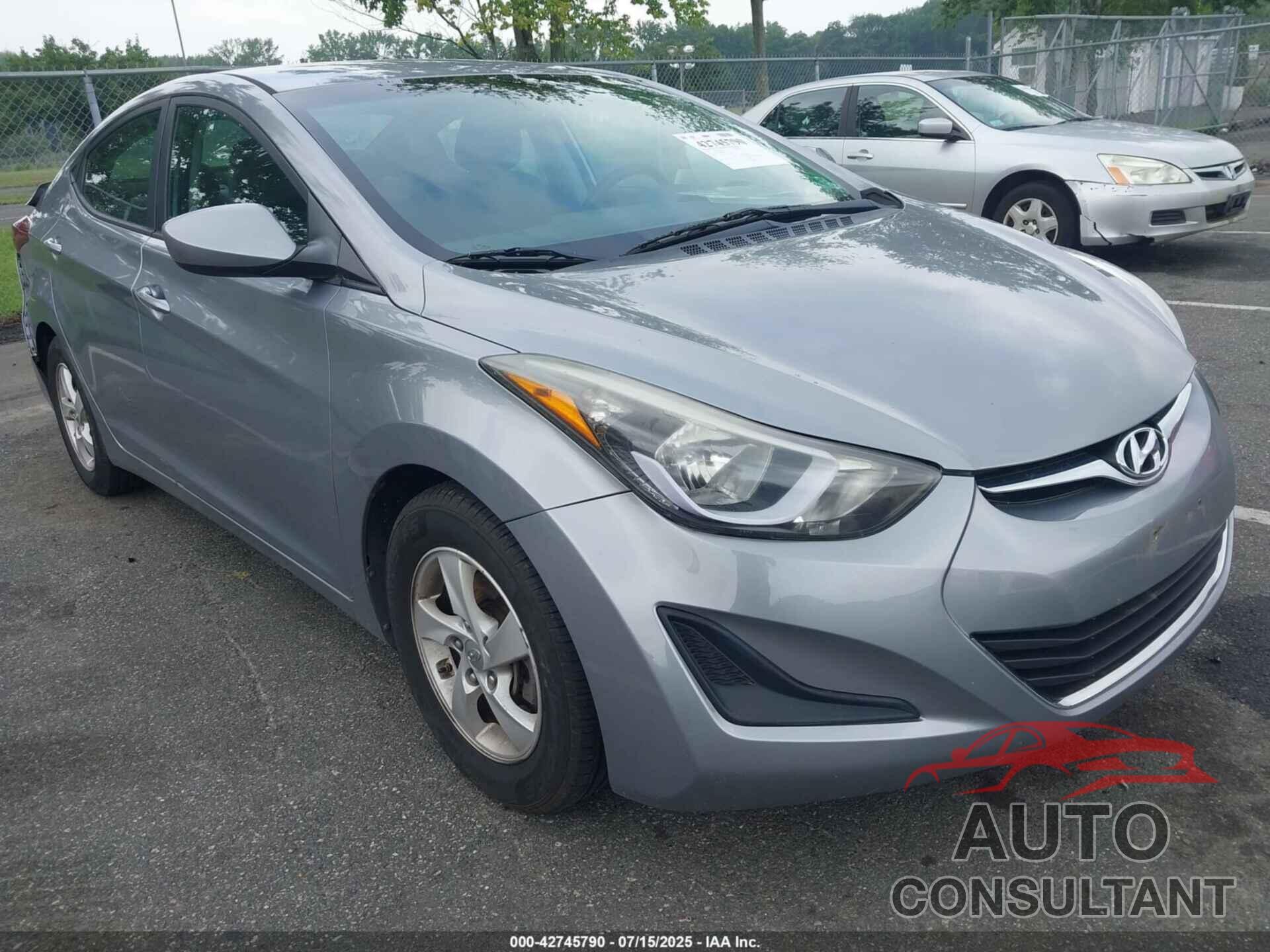 HYUNDAI ELANTRA 2015 - 5NPDH4AE0FH606079