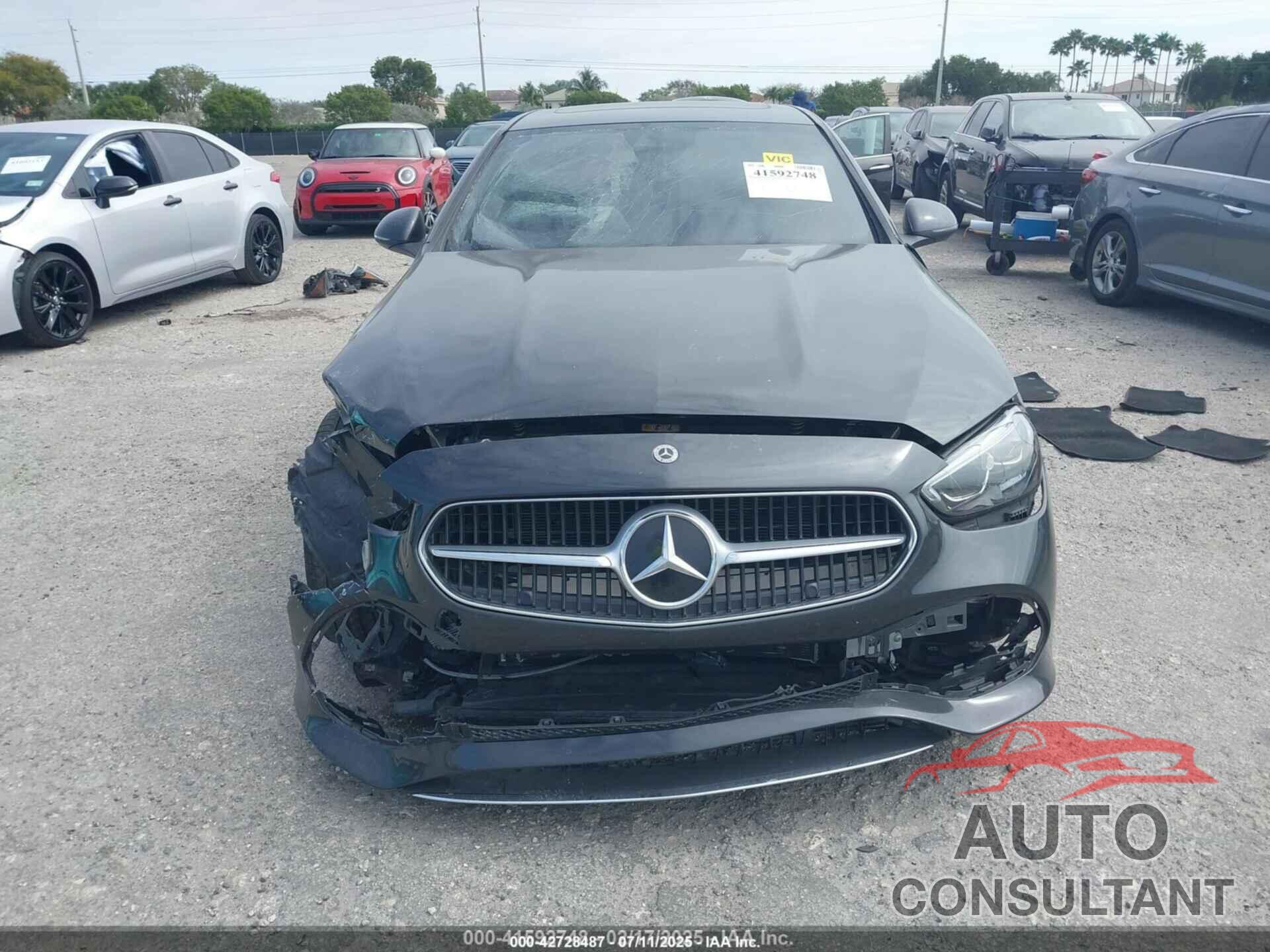 MERCEDES-BENZ C 300 2022 - W1KAF4GB4NR052502