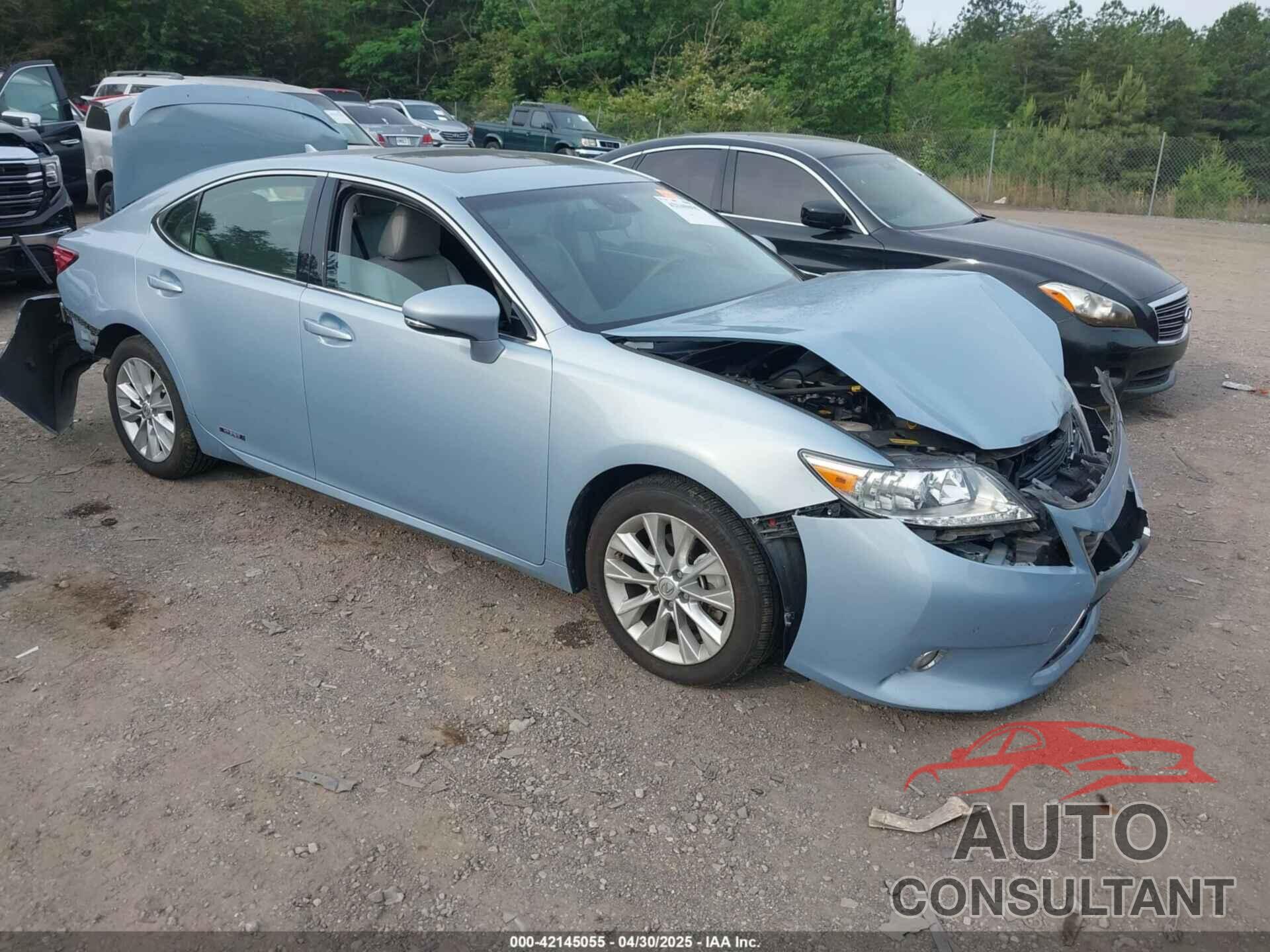 LEXUS ES 300H 2013 - JTHBW1GG1D2008391