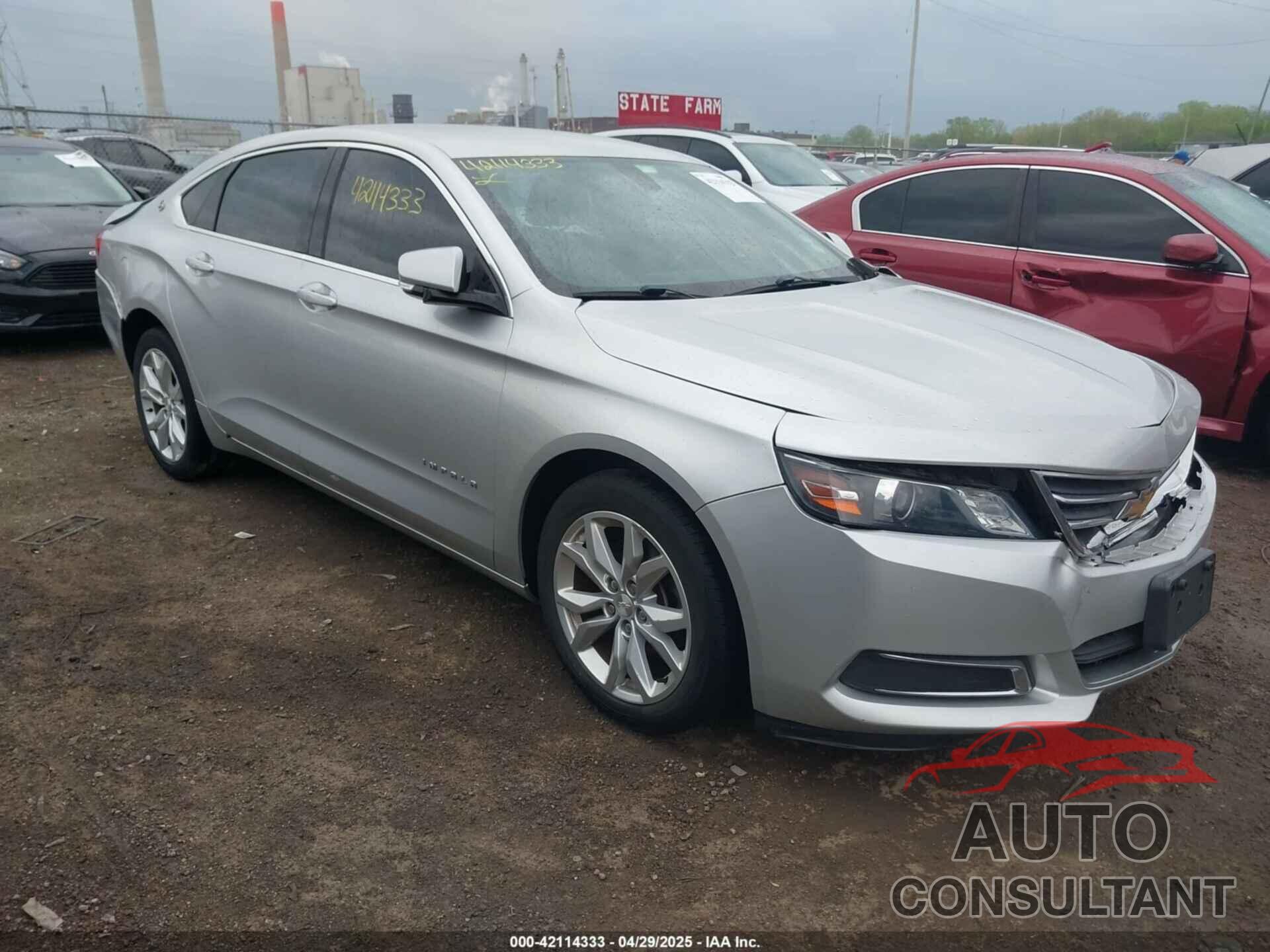 CHEVROLET IMPALA 2017 - 2G1105SA9H9167992