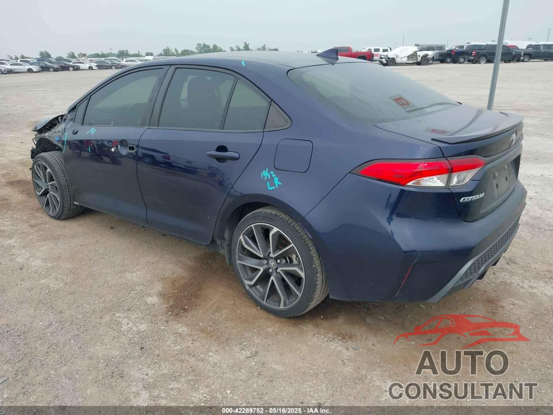 TOYOTA COROLLA 2020 - JTDP4RCE1LJ007696
