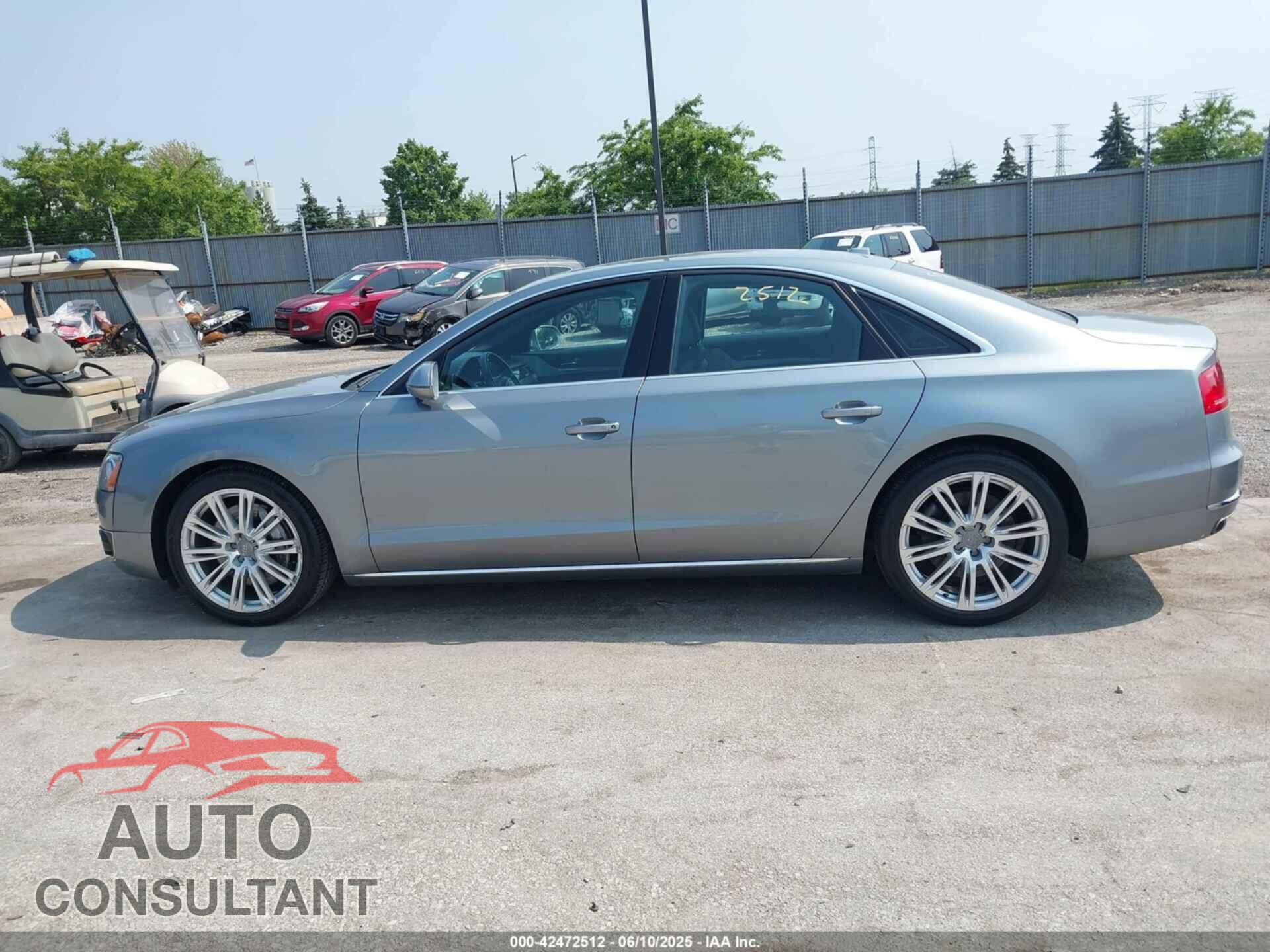 AUDI A8 2013 - WAUA2AFD5DN021950