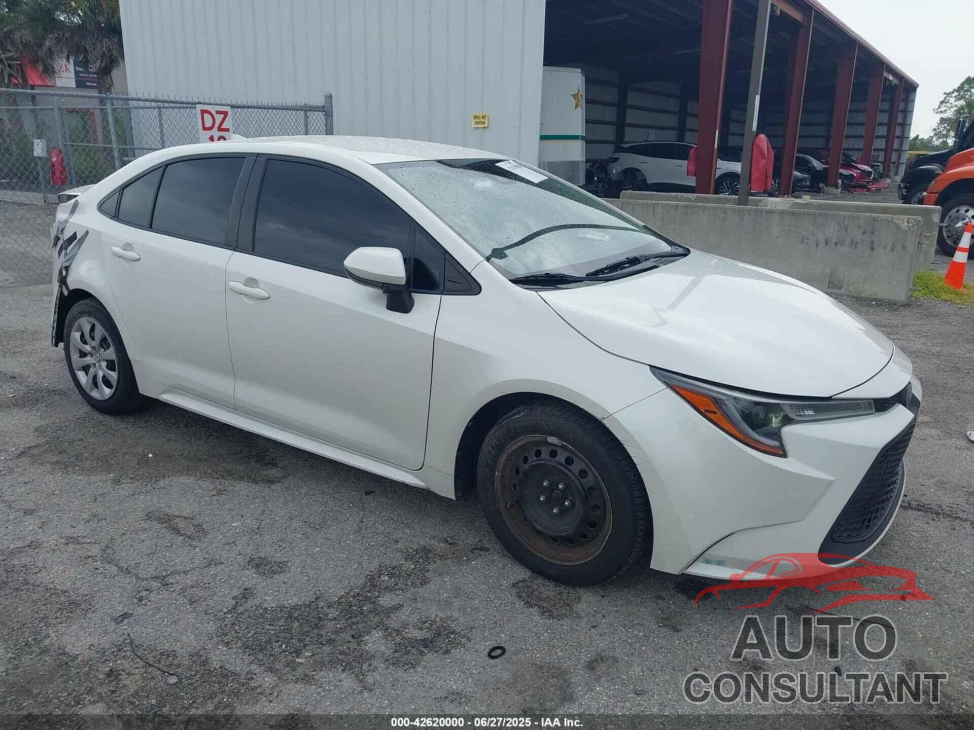 TOYOTA COROLLA 2020 - JTDEPRAEXLJ026832