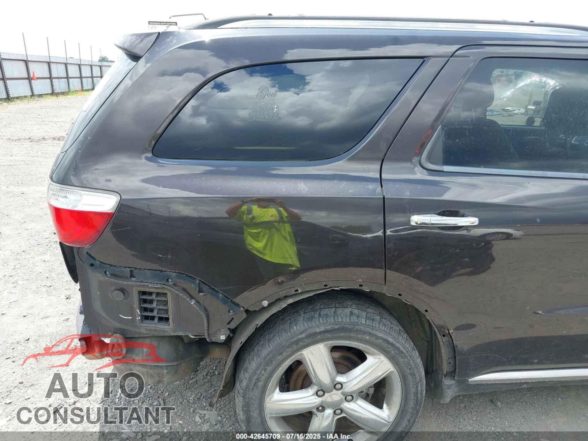 DODGE DURANGO 2013 - 1C4RDHEG3DC562477
