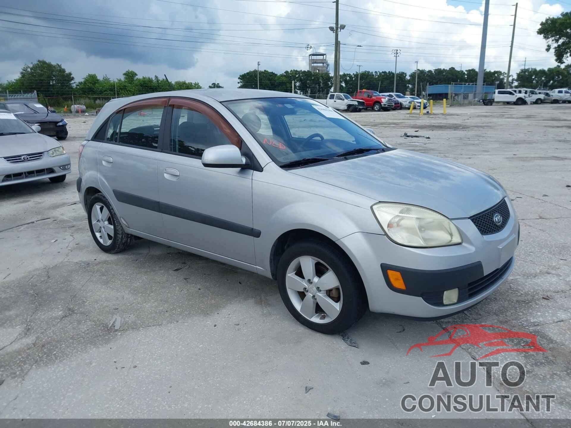 KIA RIO5 2009 - KNADE243296494615