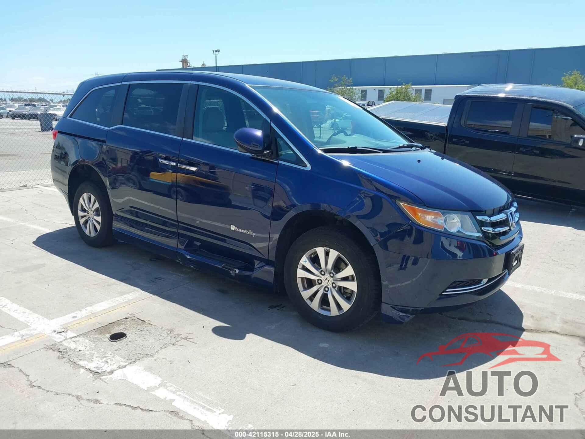HONDA ODYSSEY 2016 - 5FNRL5H35GB140227