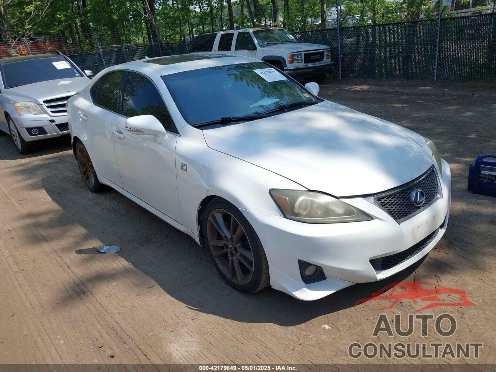LEXUS IS 250 2011 - JTHBF5C29B5134964