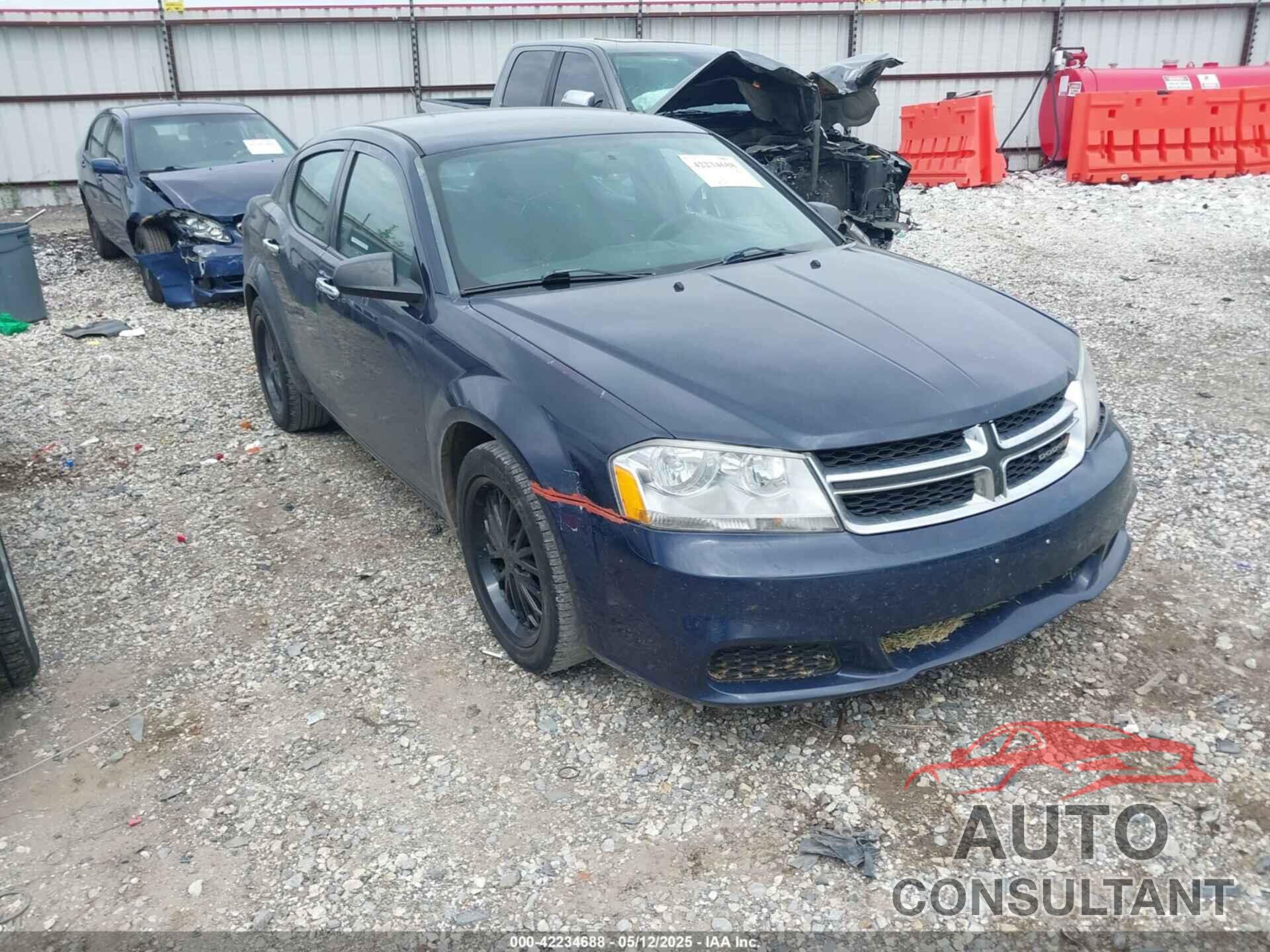 DODGE AVENGER 2014 - 1C3CDZAB5EN109784