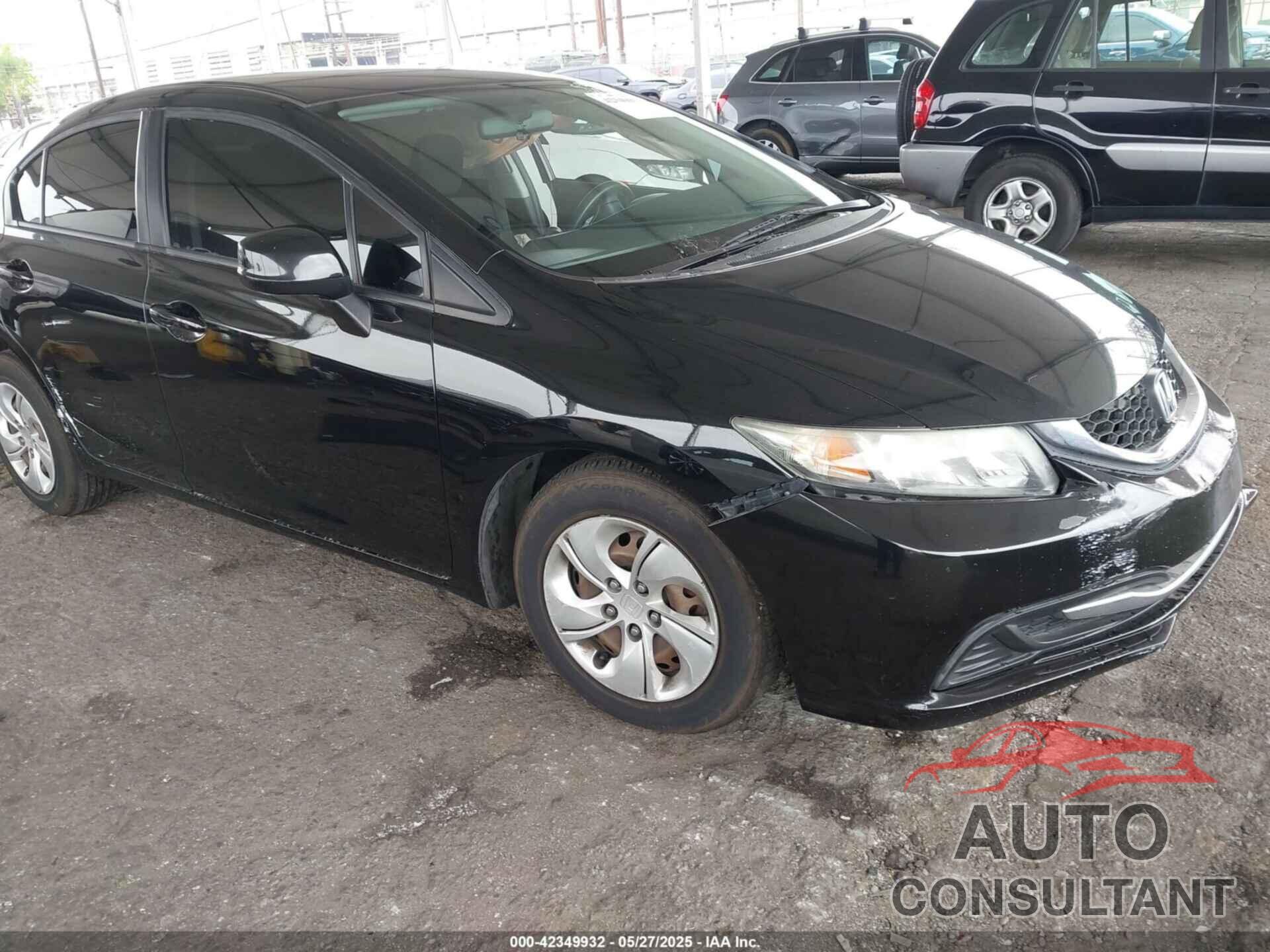 HONDA CIVIC 2013 - 19XFB2F50DE279935