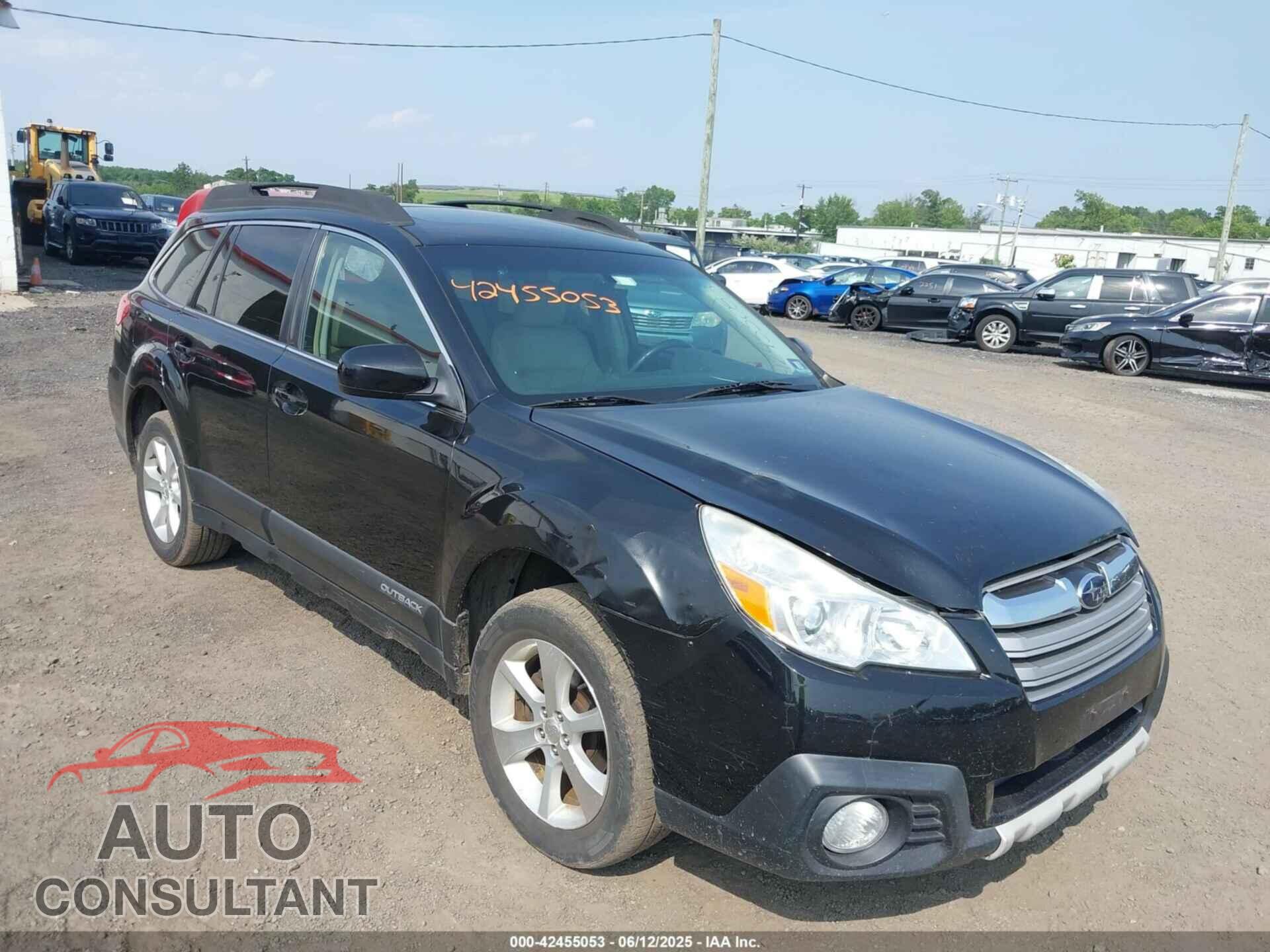 SUBARU OUTBACK 2013 - 4S4BRBLC2D3225472
