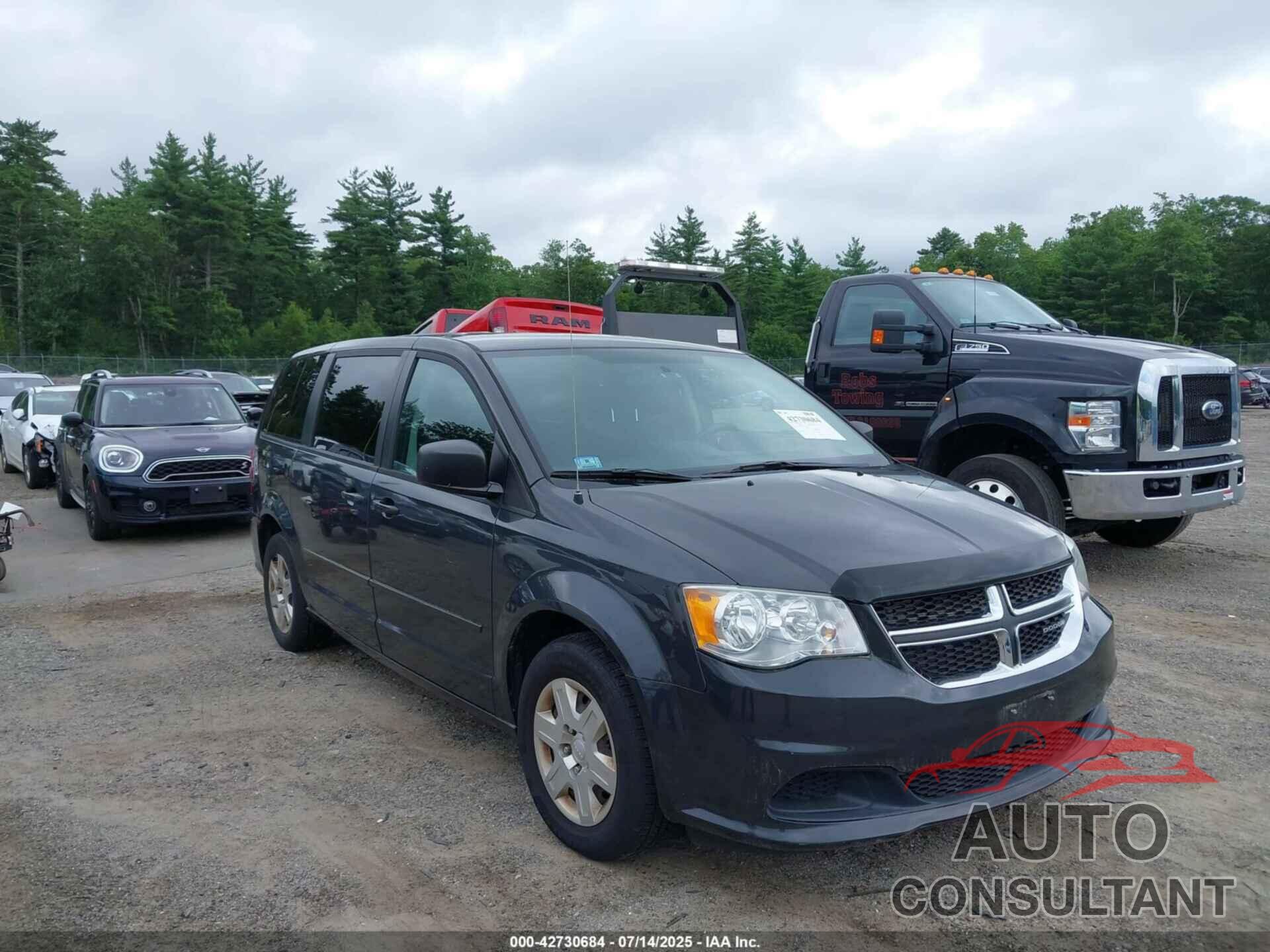 DODGE GRAND CARAVAN 2011 - 2D4RN4DG8BR767288