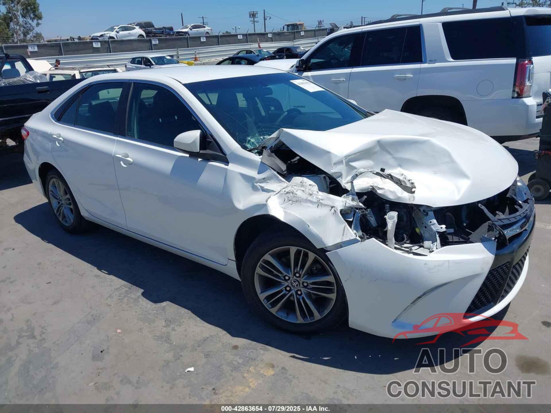 TOYOTA CAMRY 2017 - 4T1BF1FK0HU450883