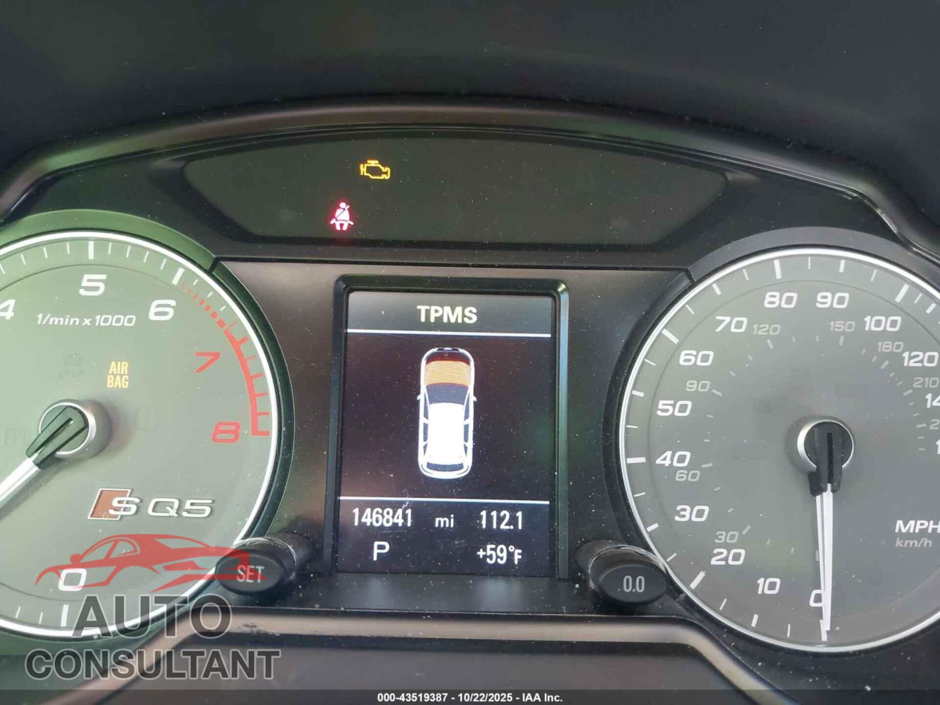 AUDI SQ5 2017 - WA1CCAFP2HA046086