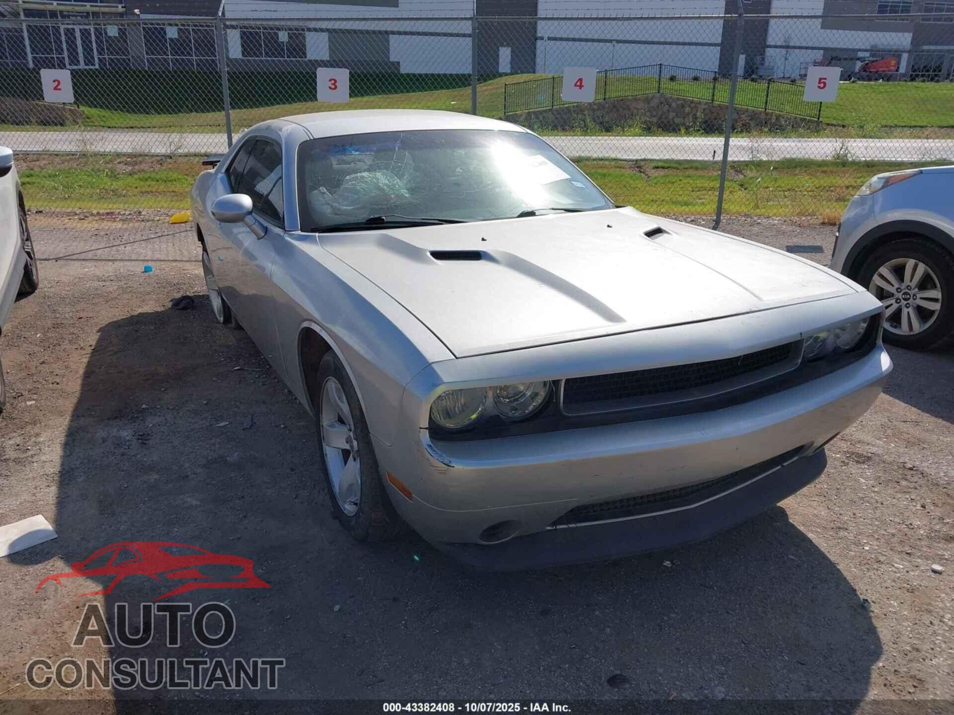 DODGE CHALLENGER 2012 - 2C3CDYAG2CH134430
