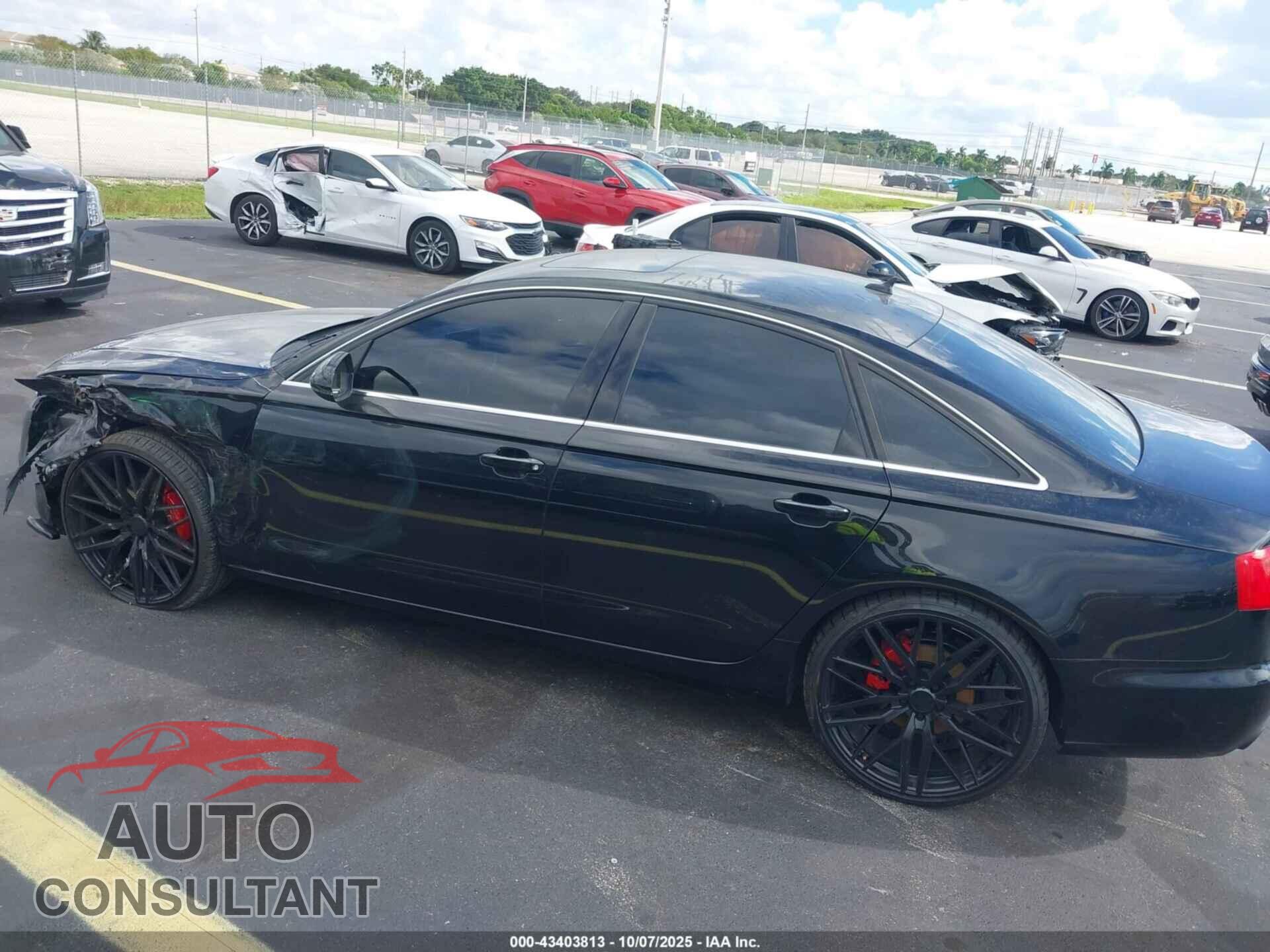 AUDI A6 2013 - WAUGFAFC1DN012071