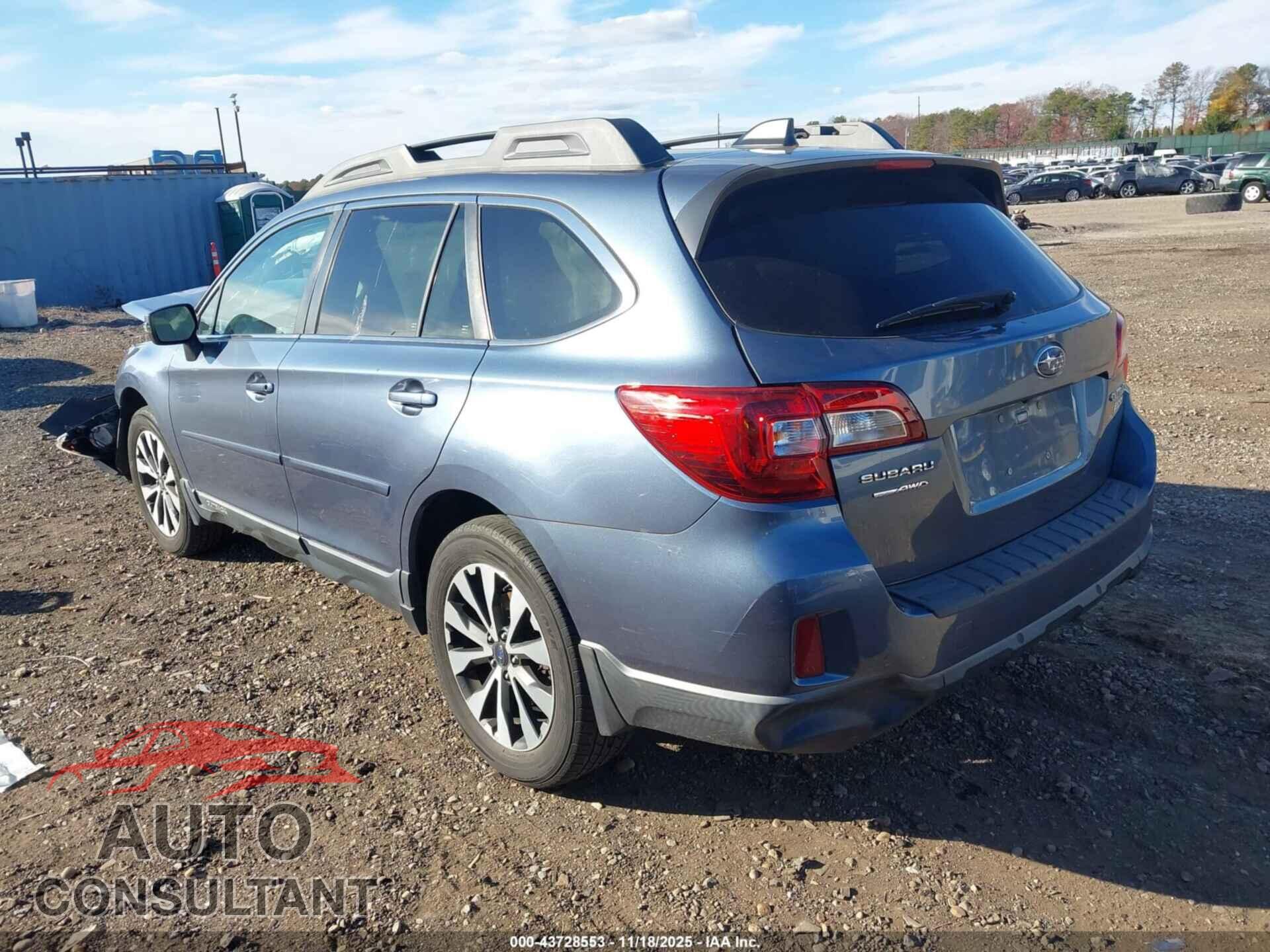 SUBARU OUTBACK 2017 - 4S4BSANC7H3368709