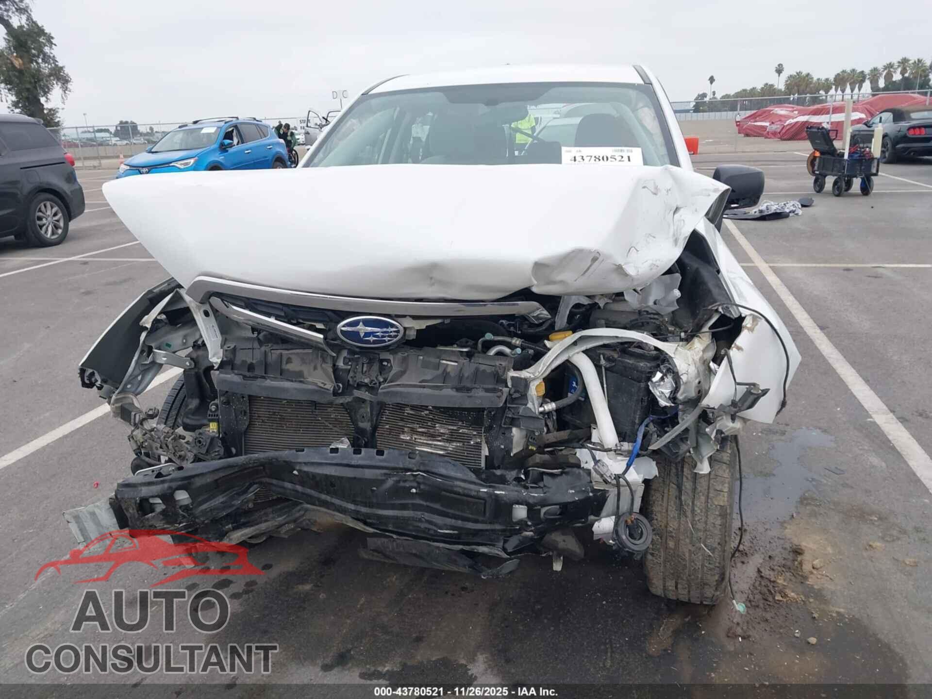 SUBARU FORESTER 2017 - JF2SJAAC6HH548524