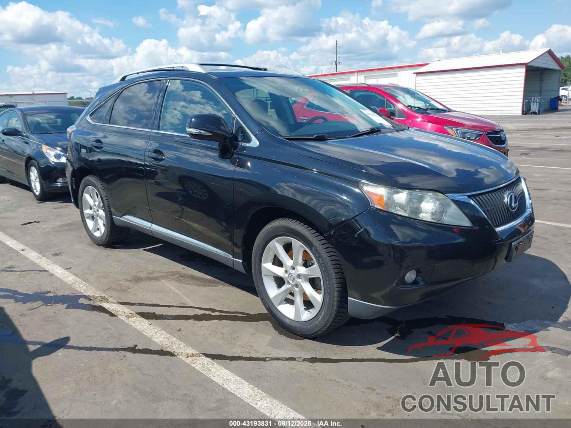 LEXUS RX 350 2010 - JTJBK1BA7A2402017