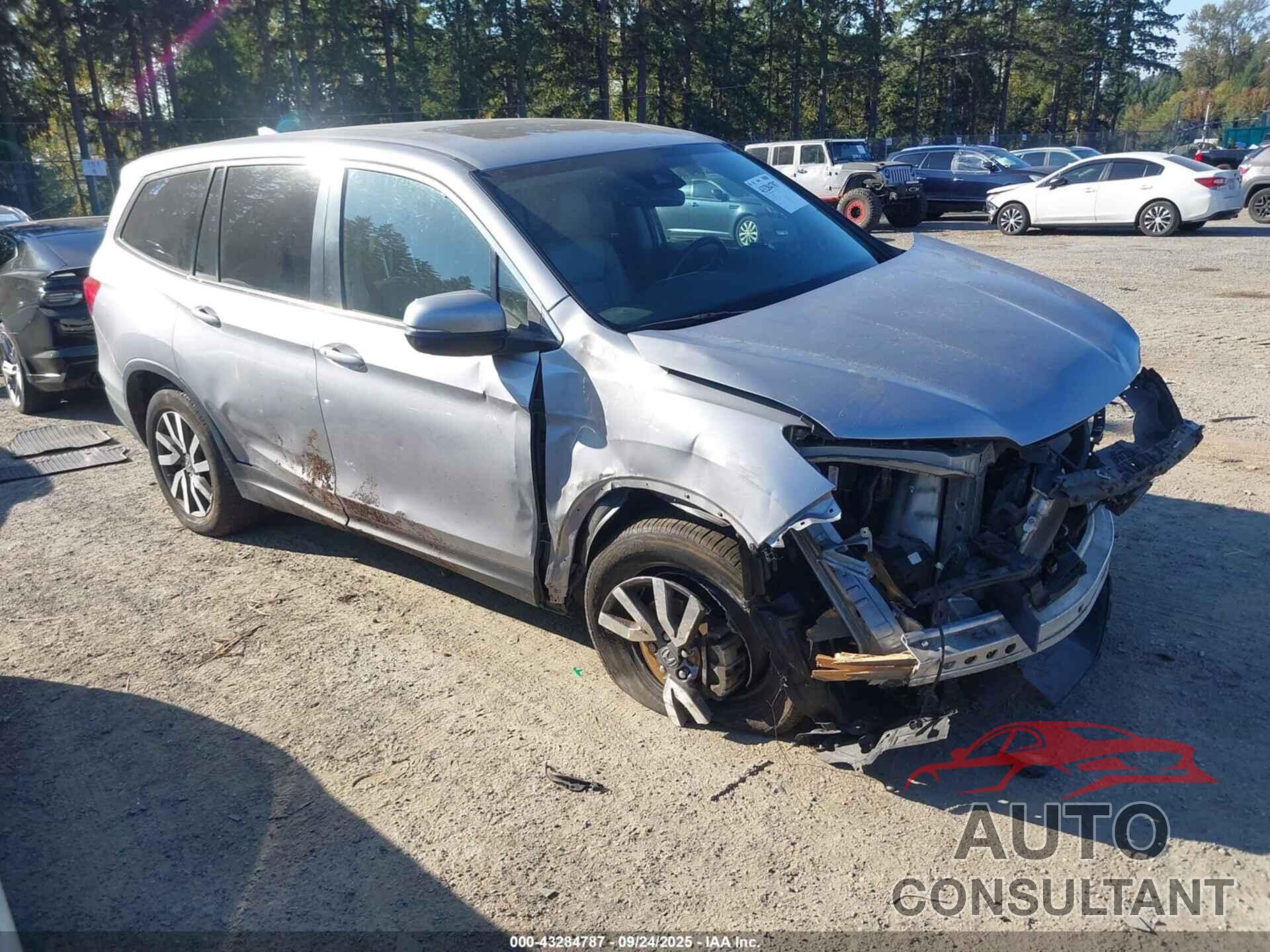 HONDA PILOT 2019 - 5FNYF6H53KB033356