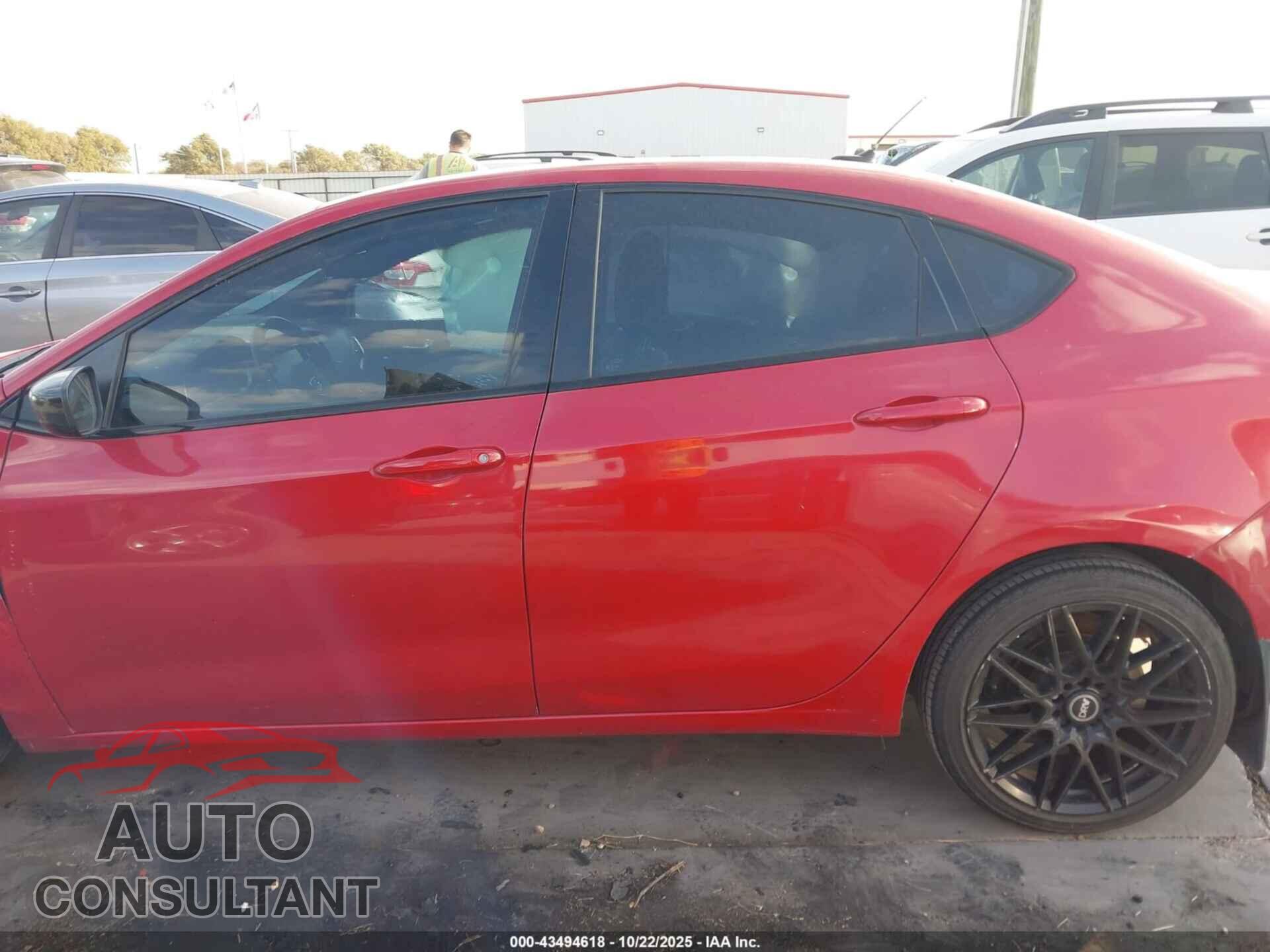 DODGE DART 2014 - 1C3CDFBB9ED802196
