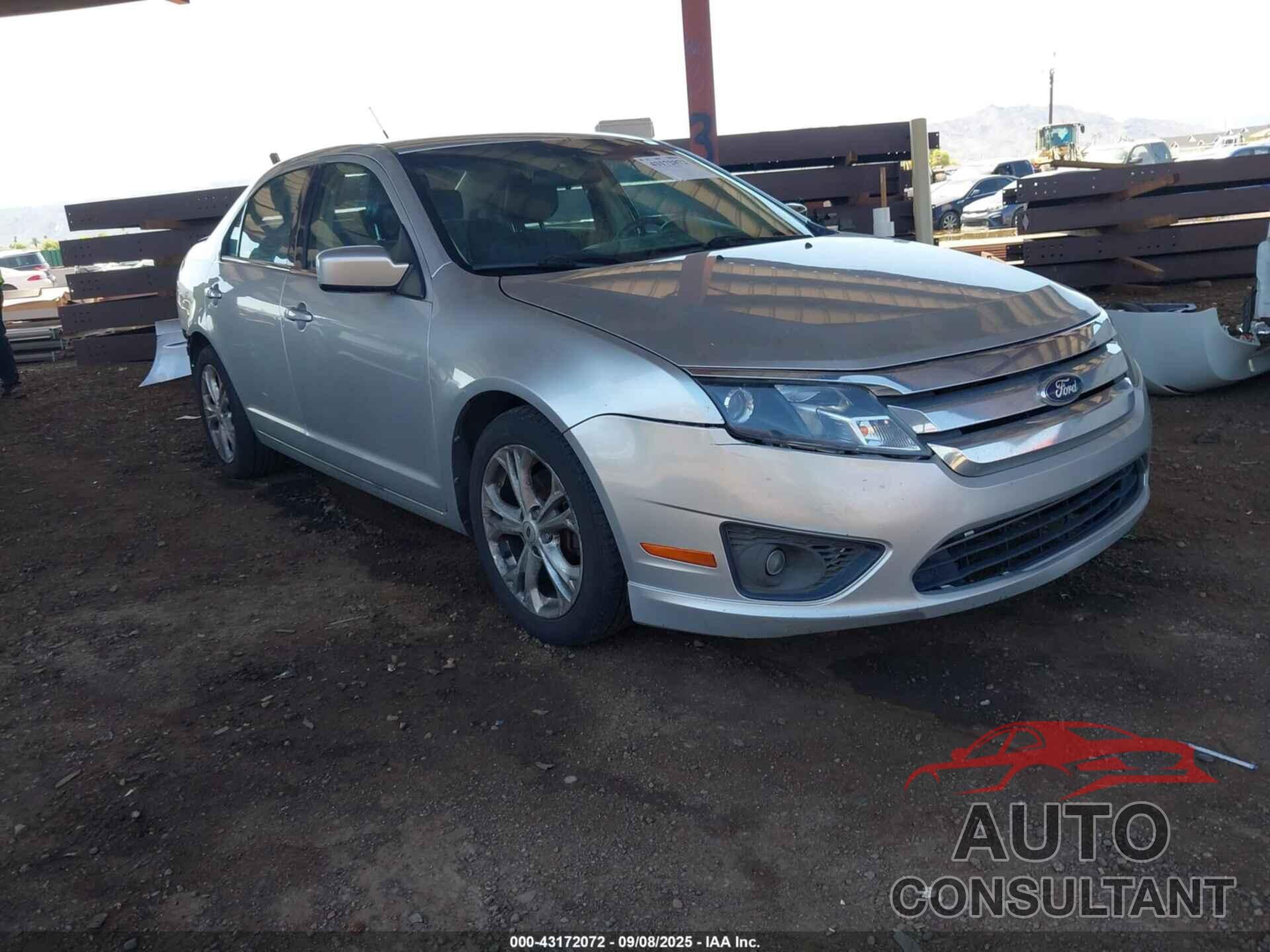 FORD FUSION 2012 - 3FAHP0HAXCR379854