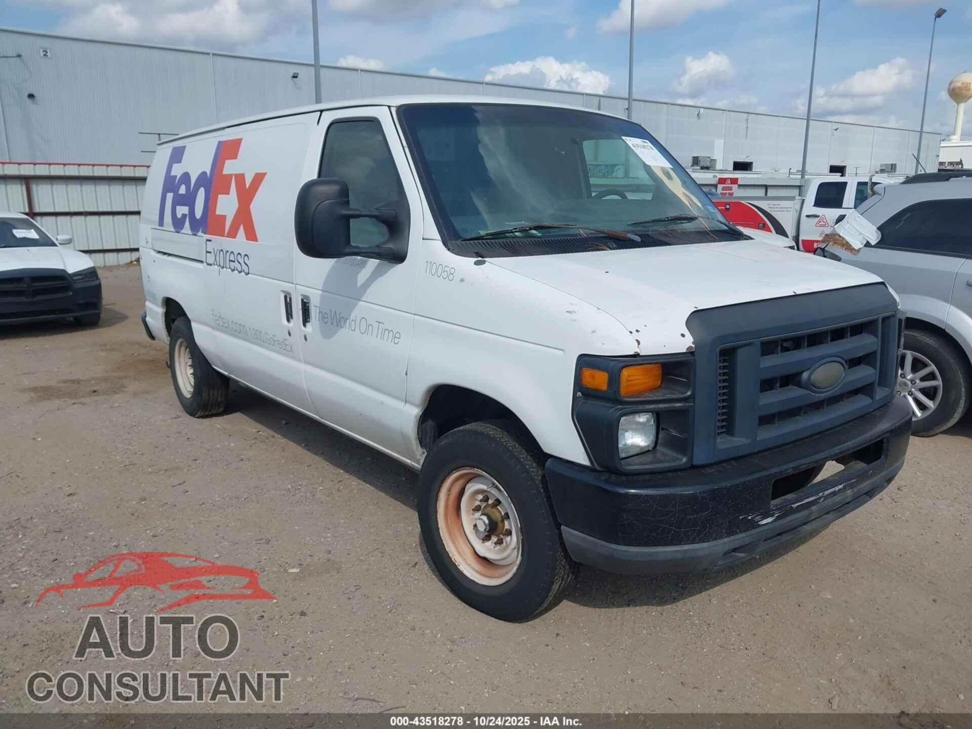 FORD E-150 2010 - 1FTNE1EW2ADA90630