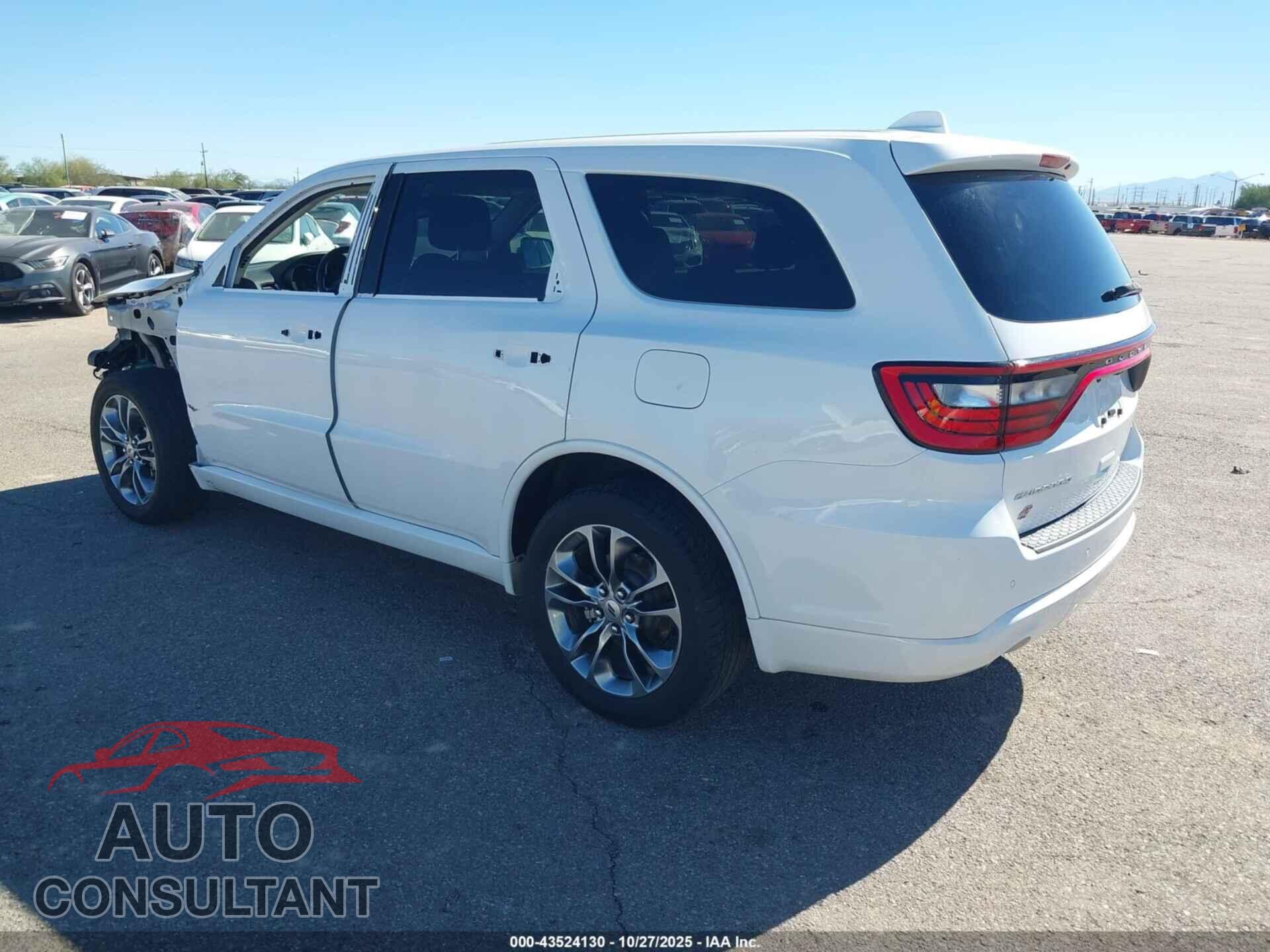 DODGE DURANGO 2019 - 1C4RDJDG1KC827855