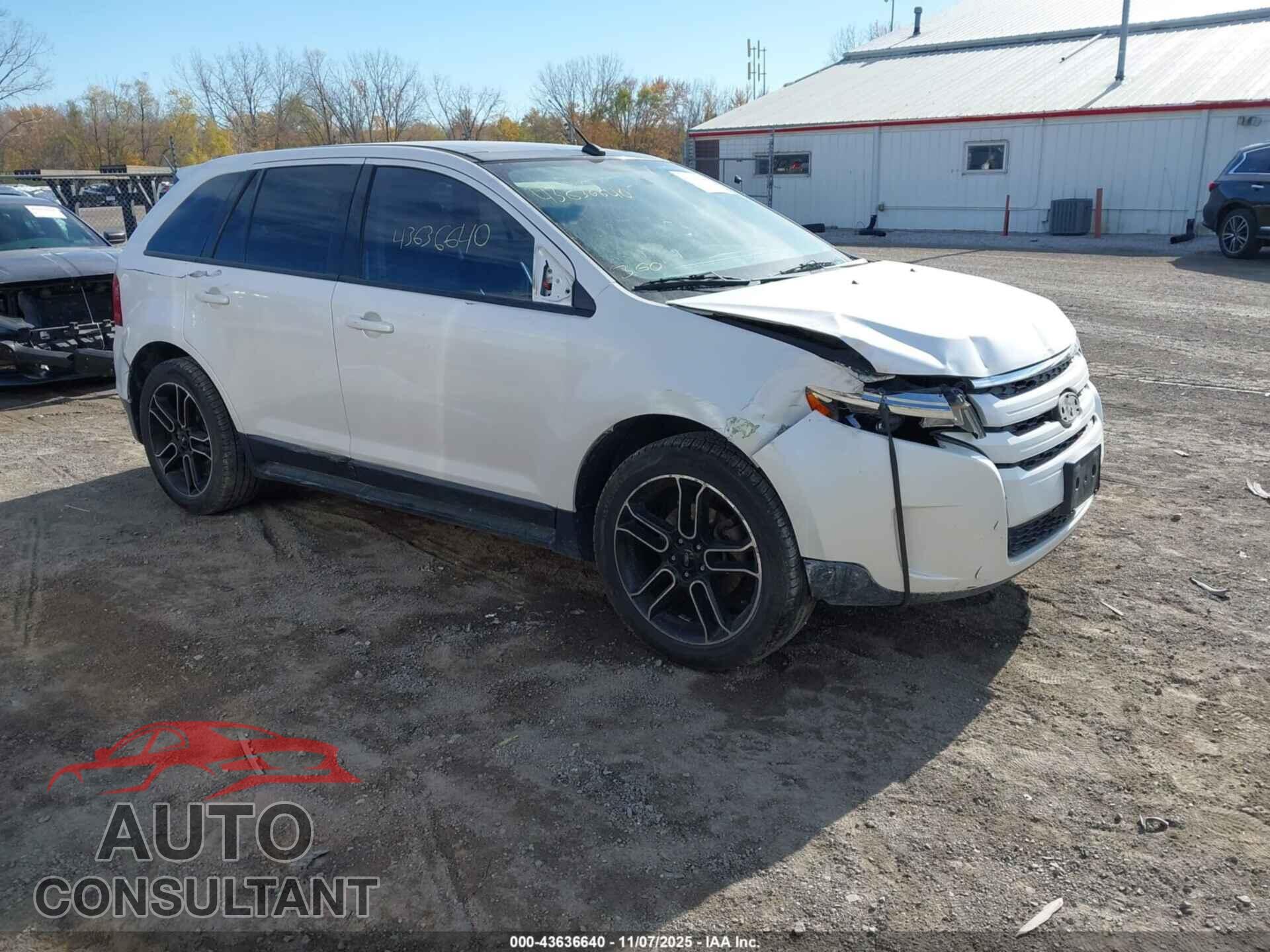FORD EDGE 2013 - 2FMDK3J90DBA01062