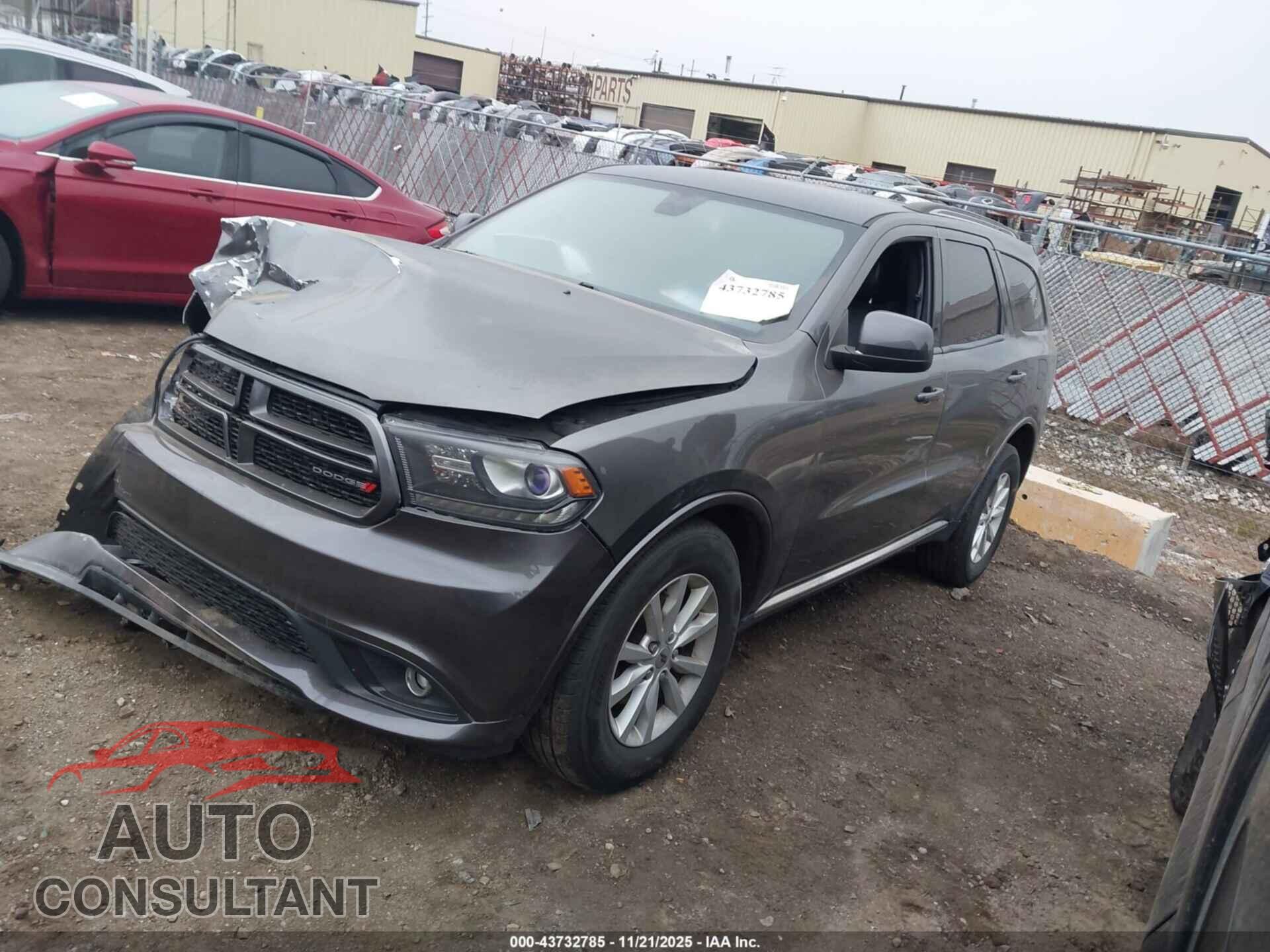 DODGE DURANGO 2020 - 1C4RDJAG3LC125168