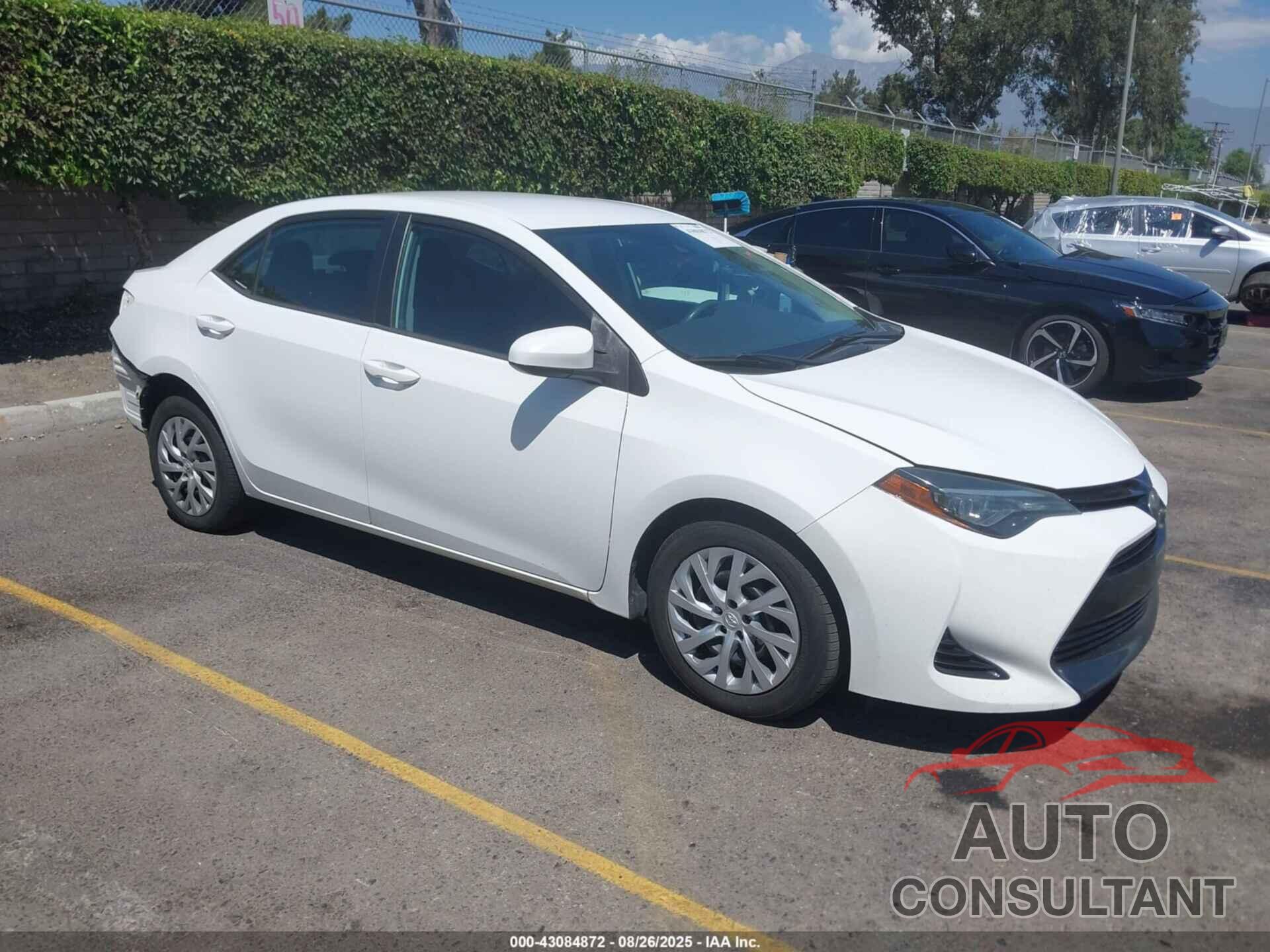 TOYOTA COROLLA 2018 - 2T1BURHE6JC078890