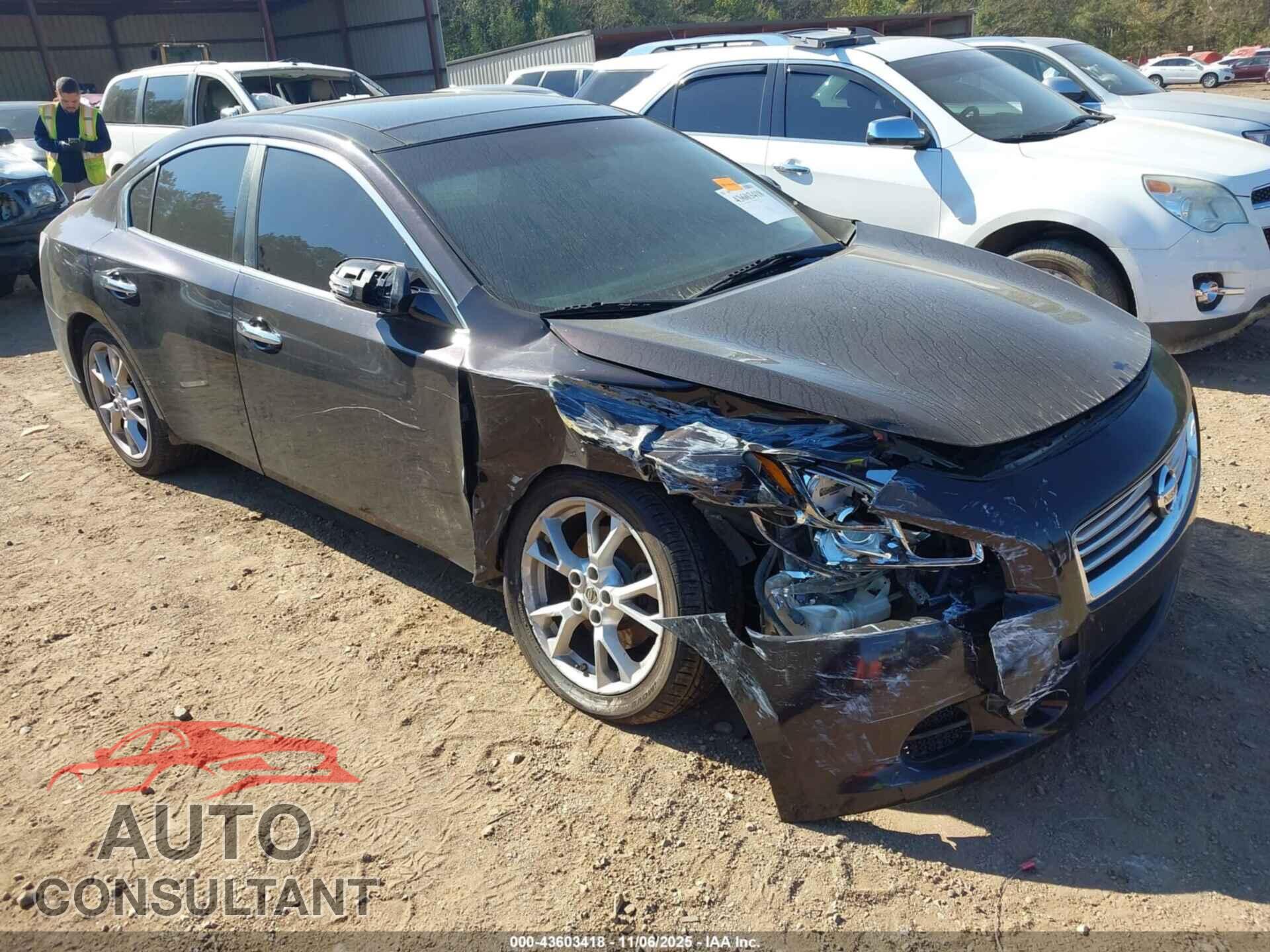 NISSAN MAXIMA 2013 - 1N4AA5AP2DC825252