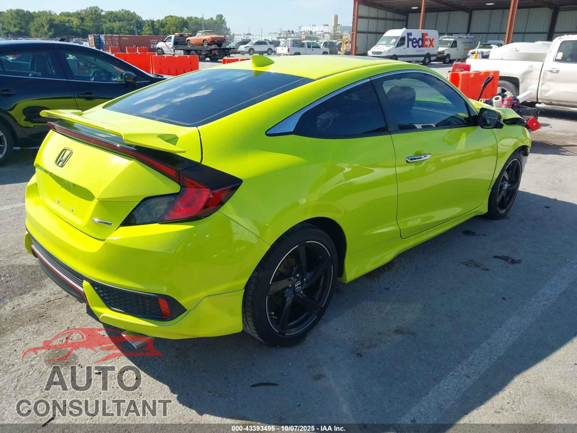 HONDA CIVIC 2019 - 2HGFC3B96KH351638
