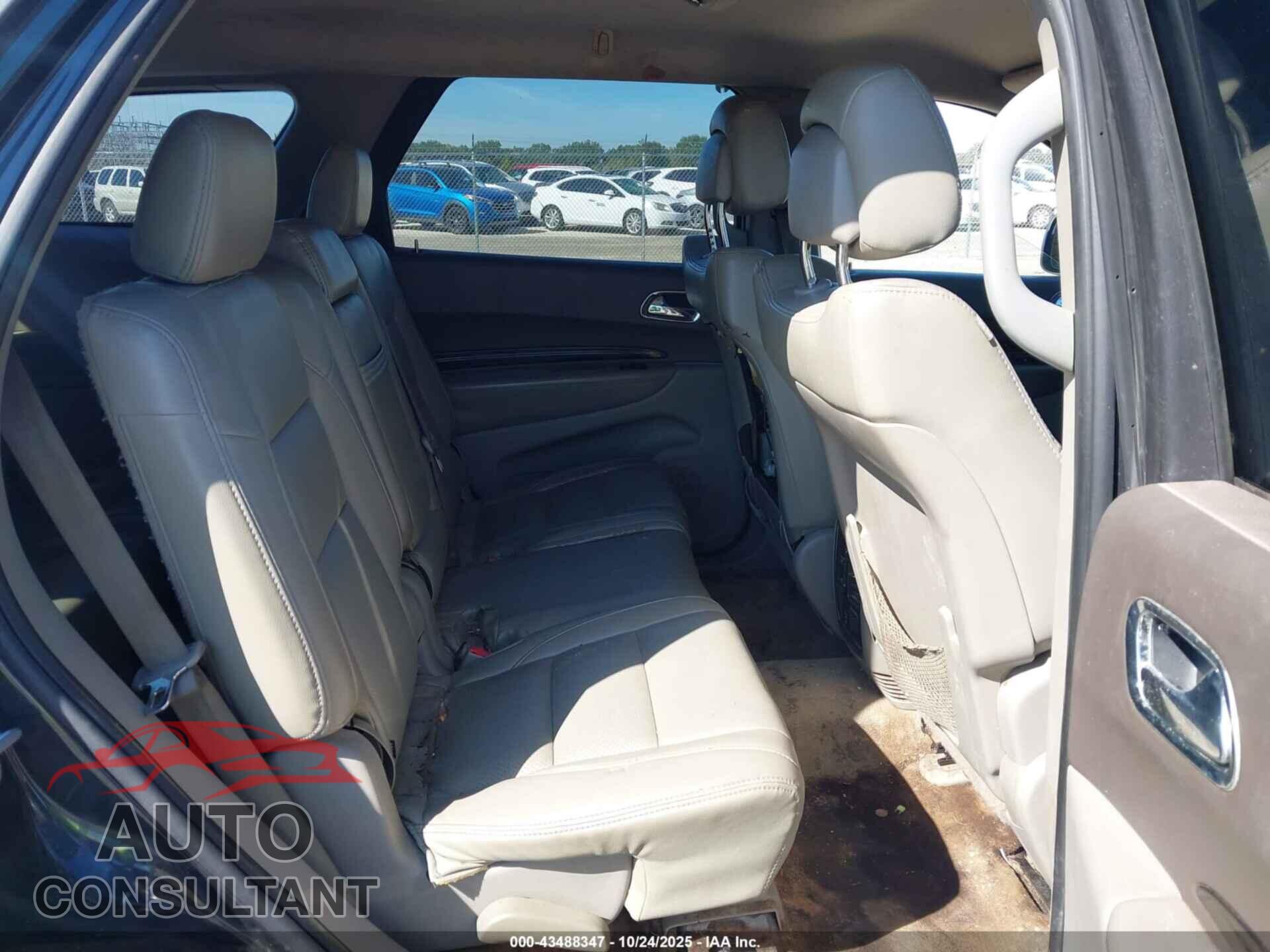 DODGE DURANGO 2011 - 1D4RD4GG5BC626816